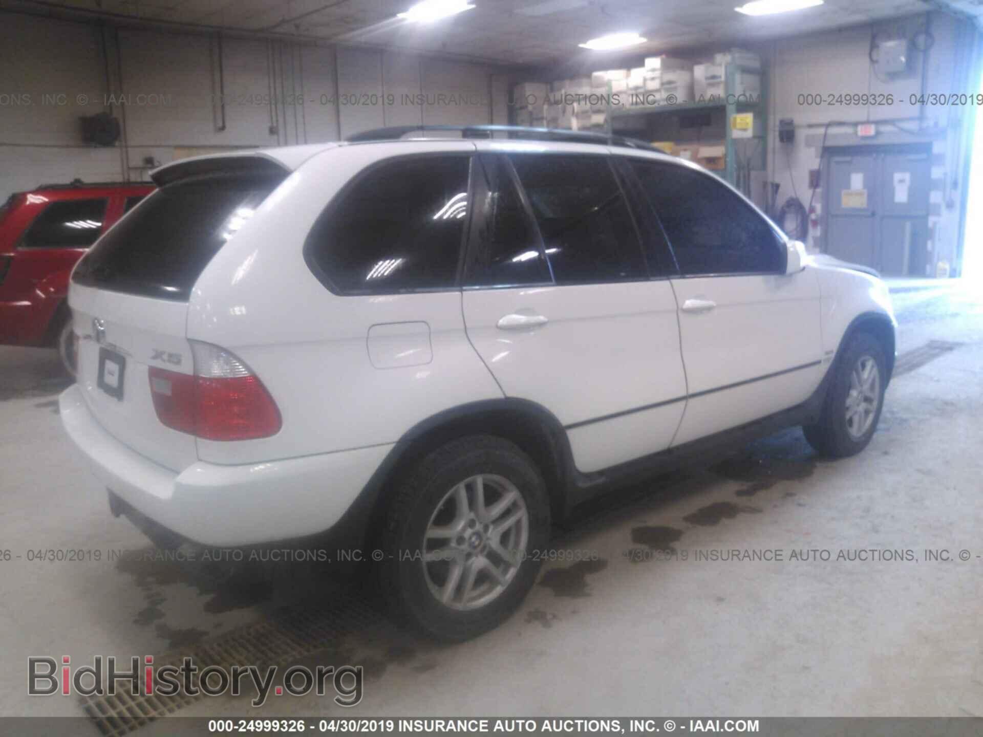 2005 BMW X5 - VIN: 5UXFA13515LY16546 - Фото 4