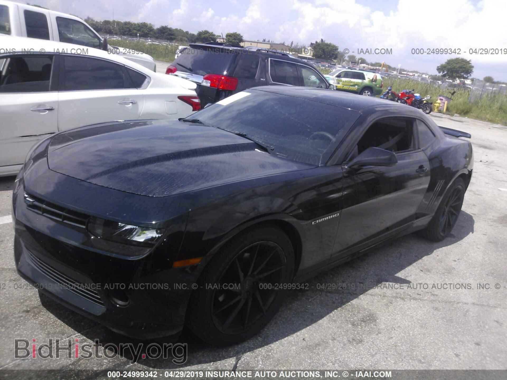 2014 CHEVROLET CAMARO - VIN: 2G1FA1E35E9142723 - Фото 2