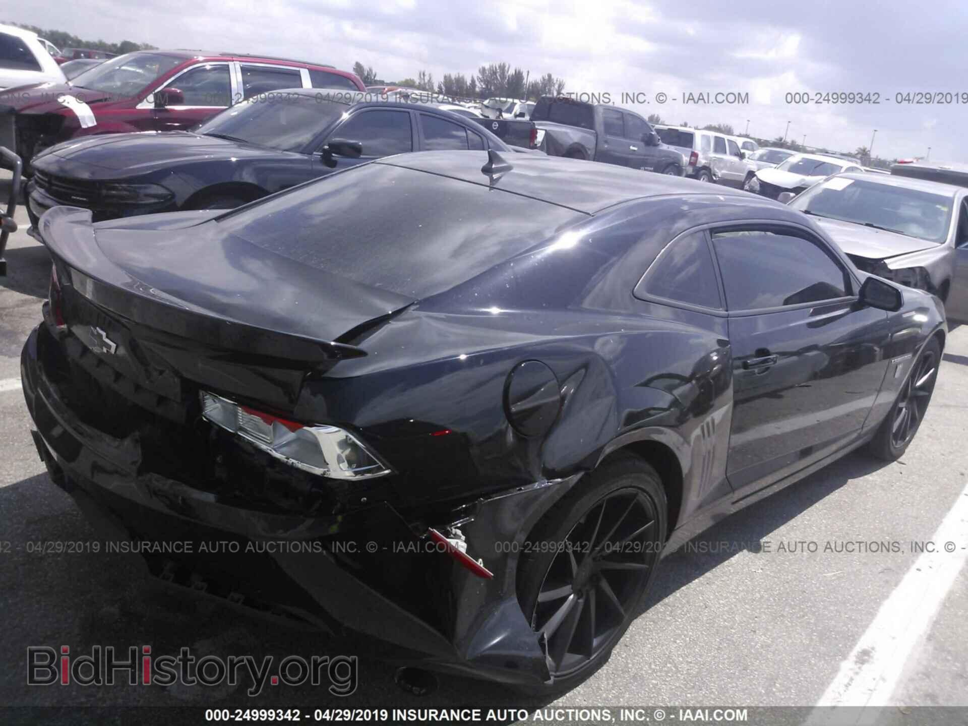 2014 CHEVROLET CAMARO - VIN: 2G1FA1E35E9142723 - Фото 4