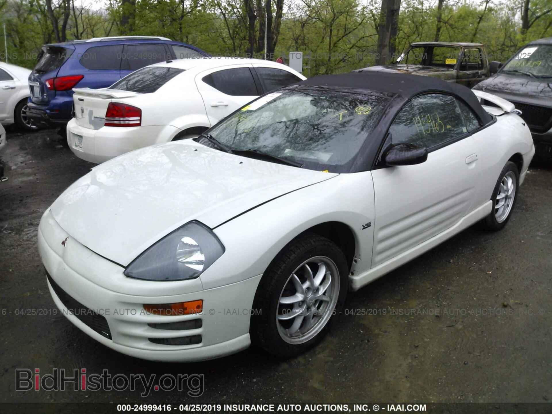 2001 MITSUBISHI ECLIPSE - VIN: 4A3AE85H31E115020 - Photo 2