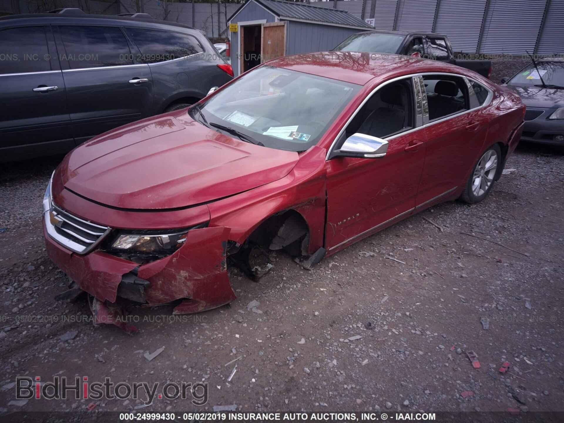 2014 CHEVROLET IMPALA - VIN: 2G1125S36E9136738 - Фото 2