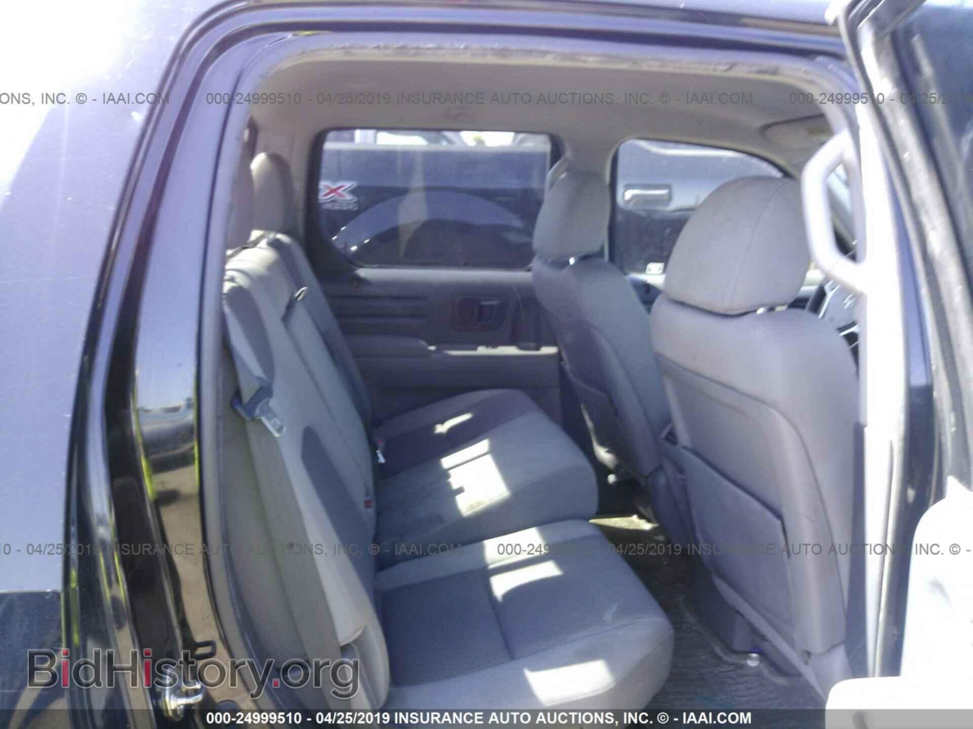 2012 HONDA RIDGELINE - VIN: 5FPYK1F47CB460492 - Фото 8