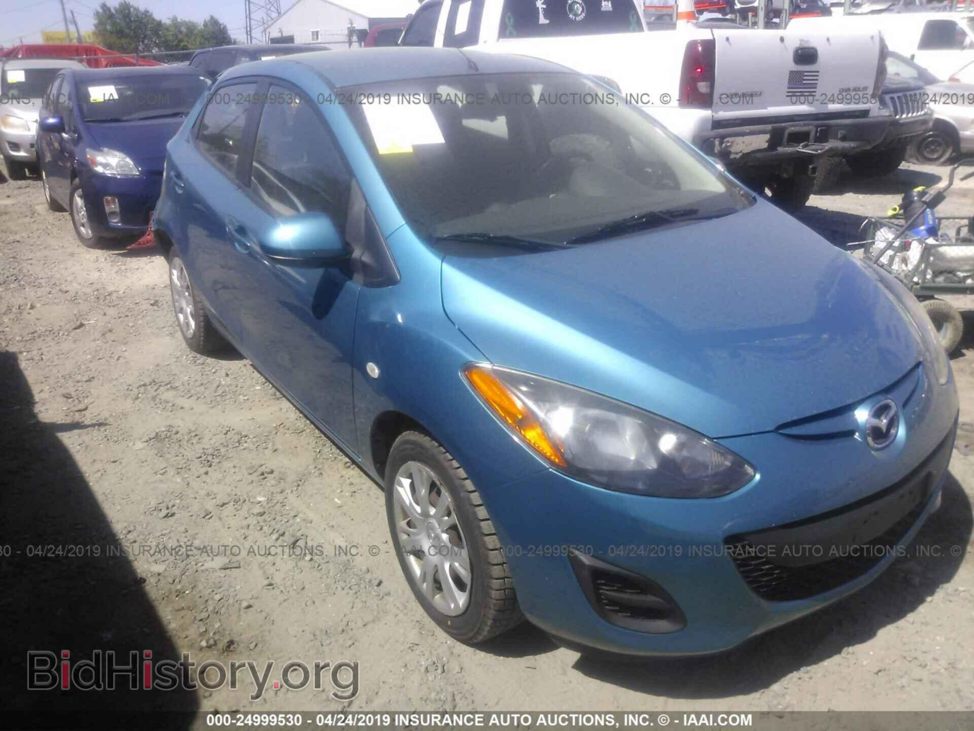 Photo JM1DE1KZXC0146608 - MAZDA MAZDA2 2012