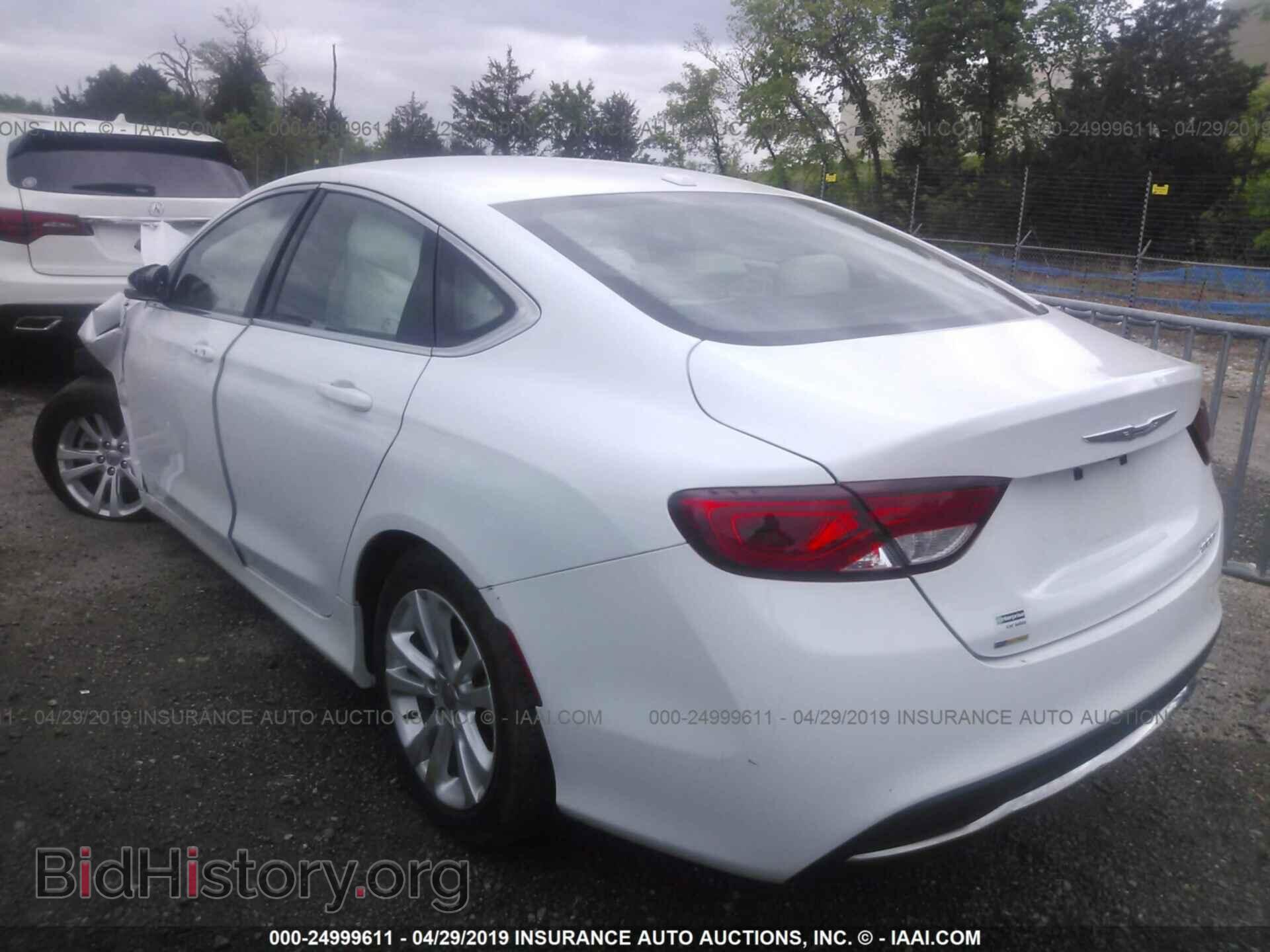 2016 CHRYSLER 200 - VIN: 1C3CCCAB3GN136176 - Фото 3