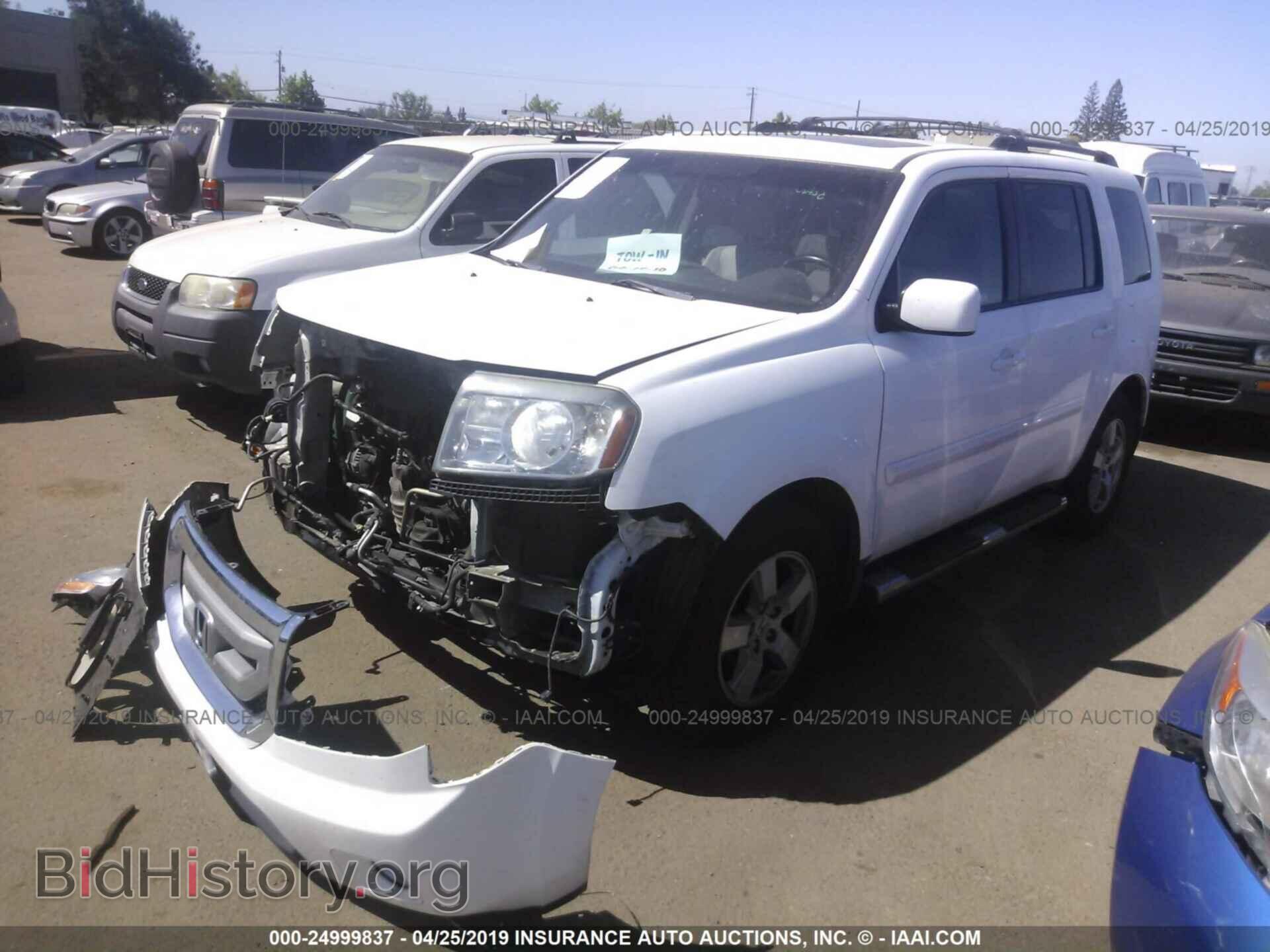 2011 HONDA PILOT - VIN: 5FNYF4H69BB032628 - Фото 2