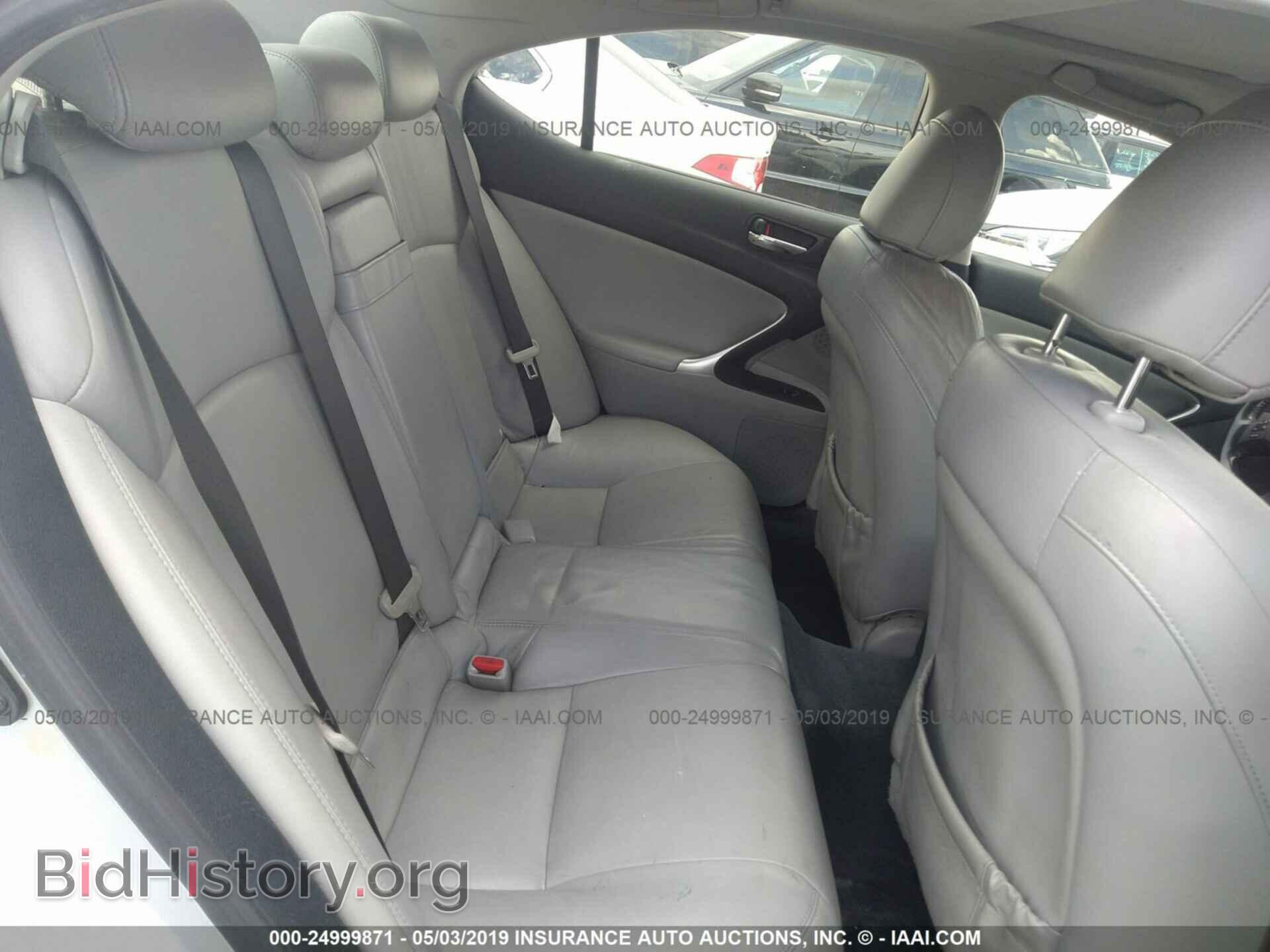 2008 LEXUS IS - VIN: JTHBK262385066580 - Фото 8