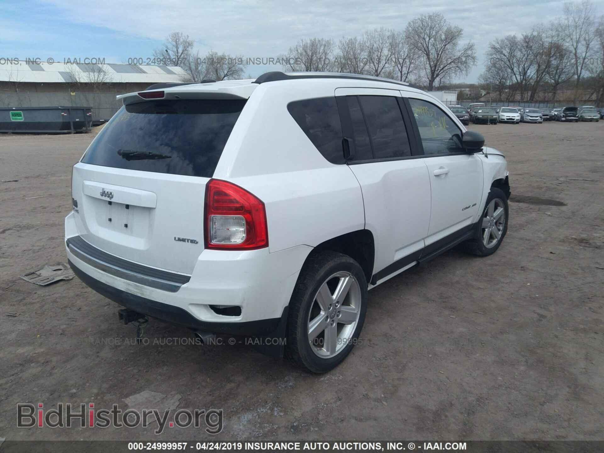 2012 JEEP COMPASS - VIN: 1C4NJDCBXCD616339 - Фото 4