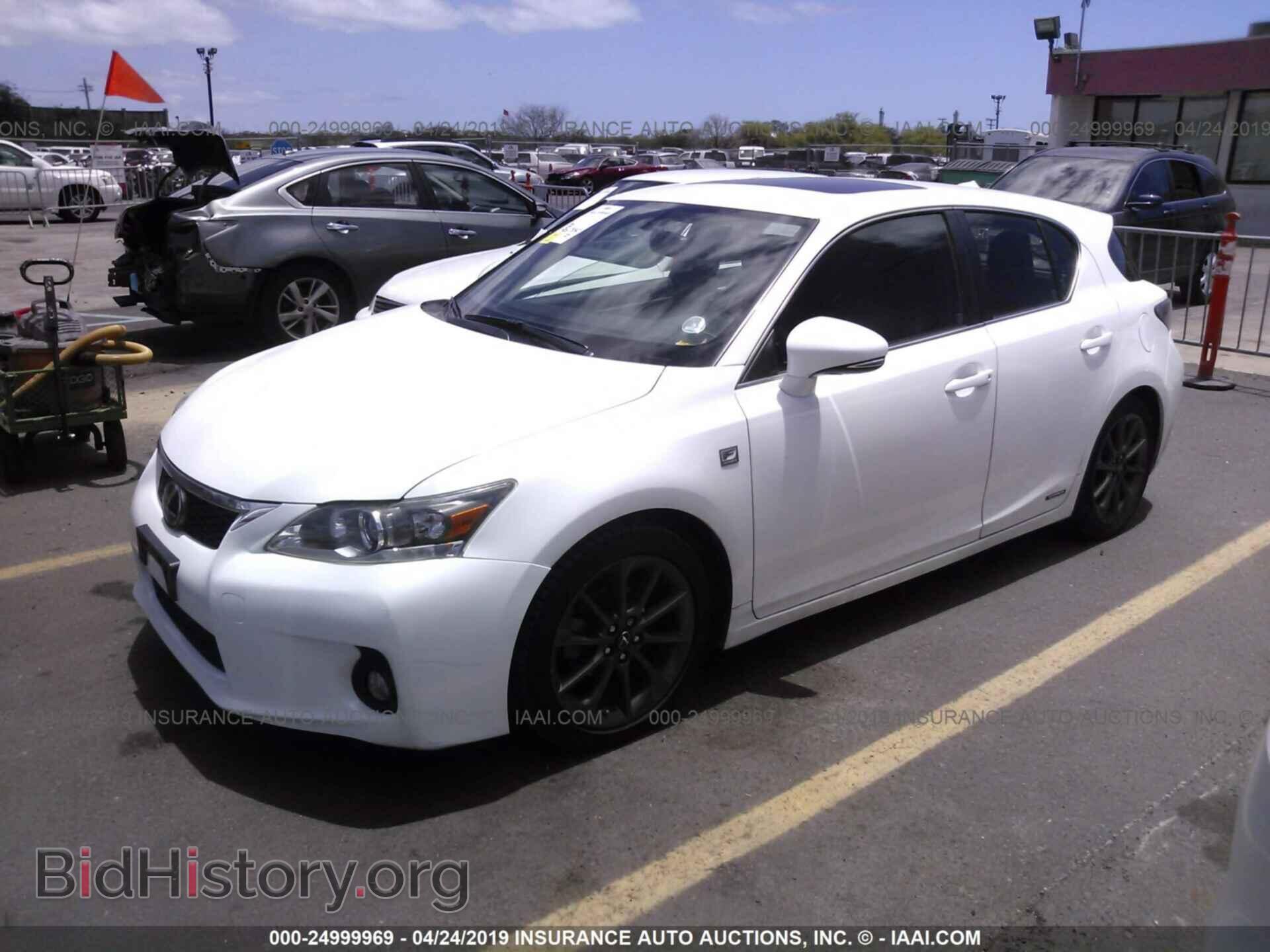 2013 LEXUS CT - VIN: JTHKD5BH9D2125066 - Фото 2