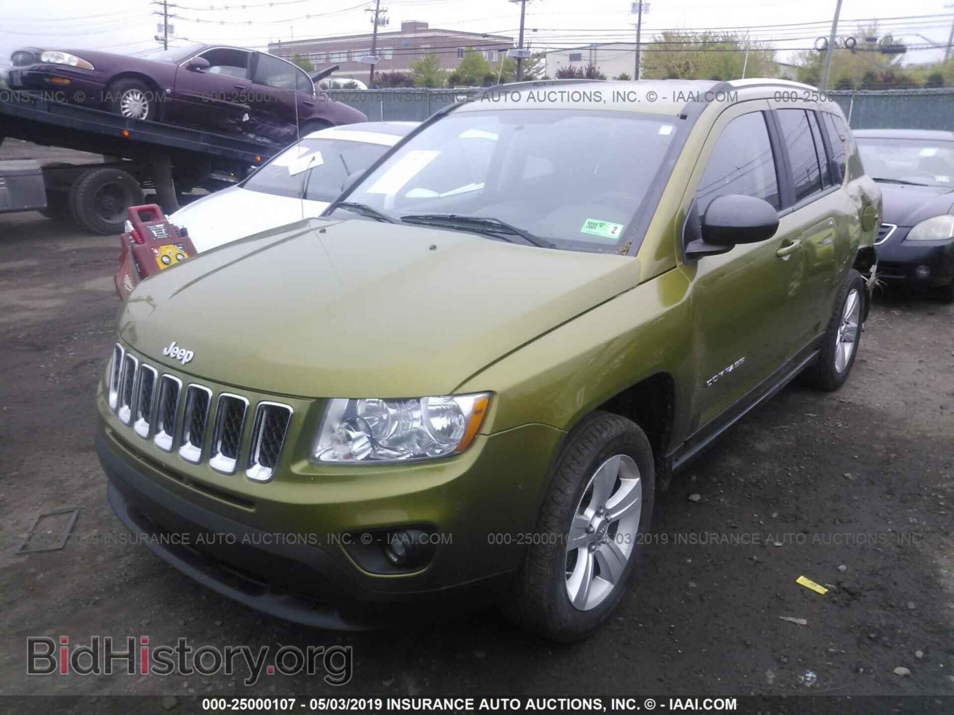 2012 JEEP COMPASS - VIN: 1C4NJCBA6CD651608 - Фото 2