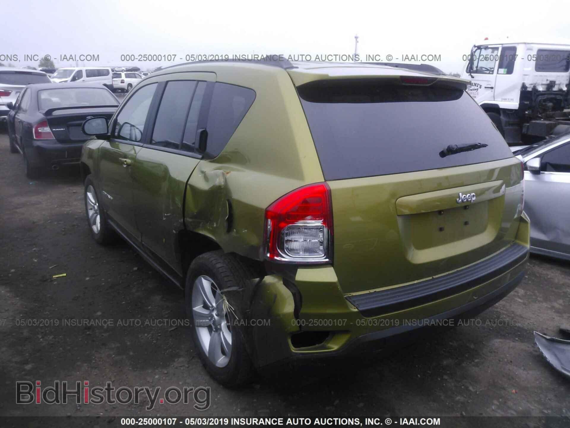 2012 JEEP COMPASS - VIN: 1C4NJCBA6CD651608 - Фото 3