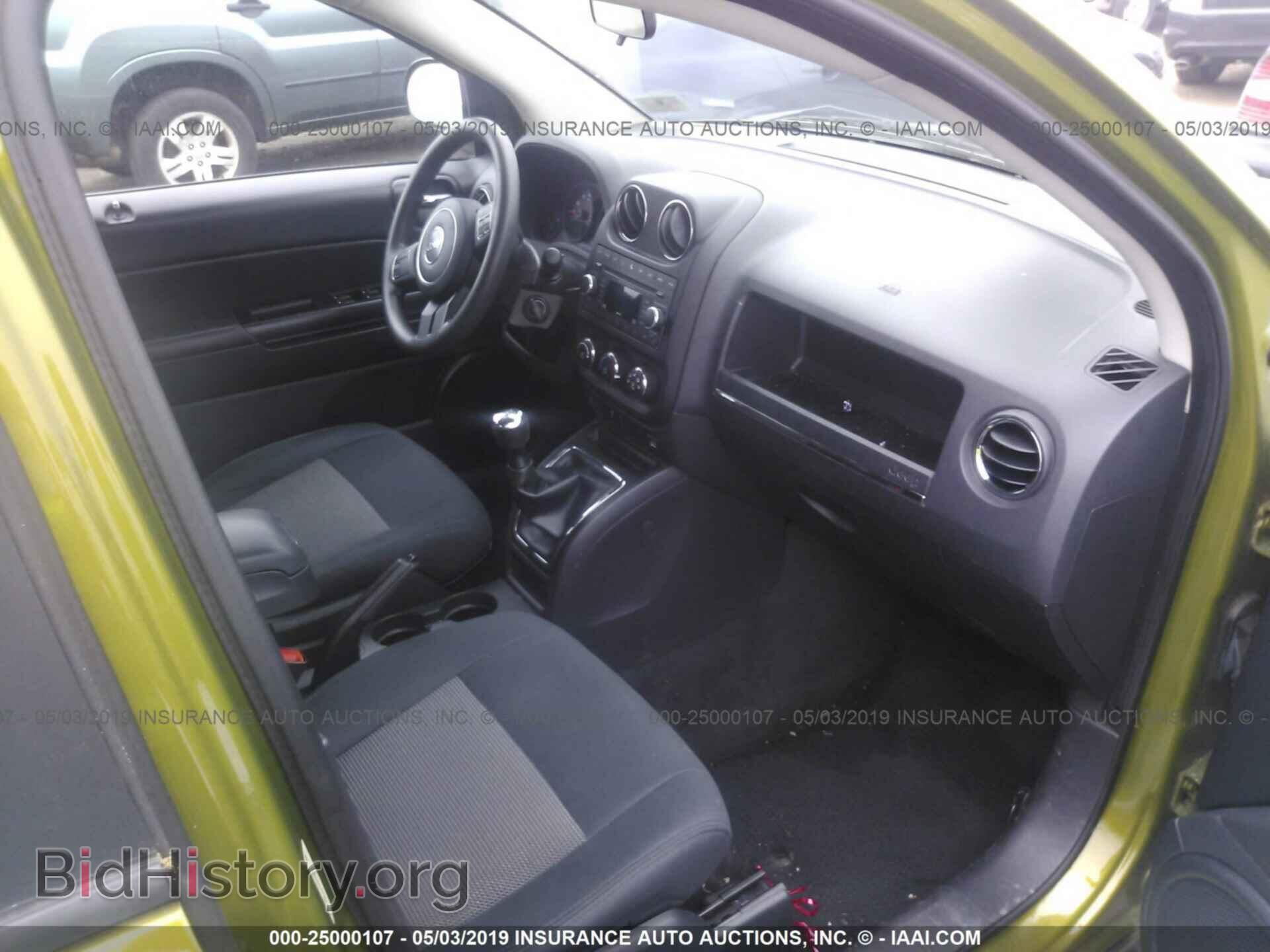 2012 JEEP COMPASS - VIN: 1C4NJCBA6CD651608 - Фото 5