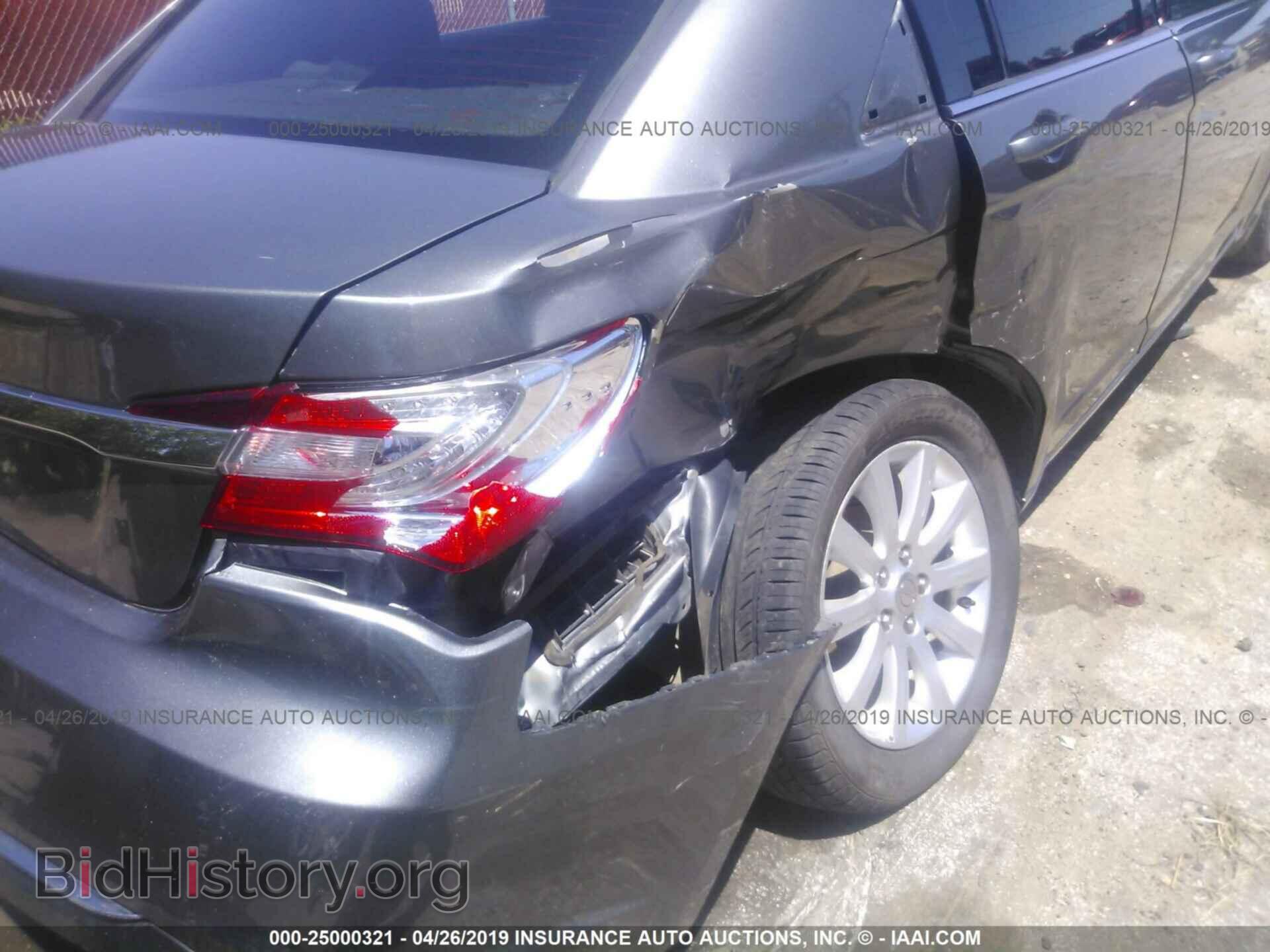 2012 CHRYSLER 200 - VIN: 1C3CCBAB0CN138620 - Фото 6