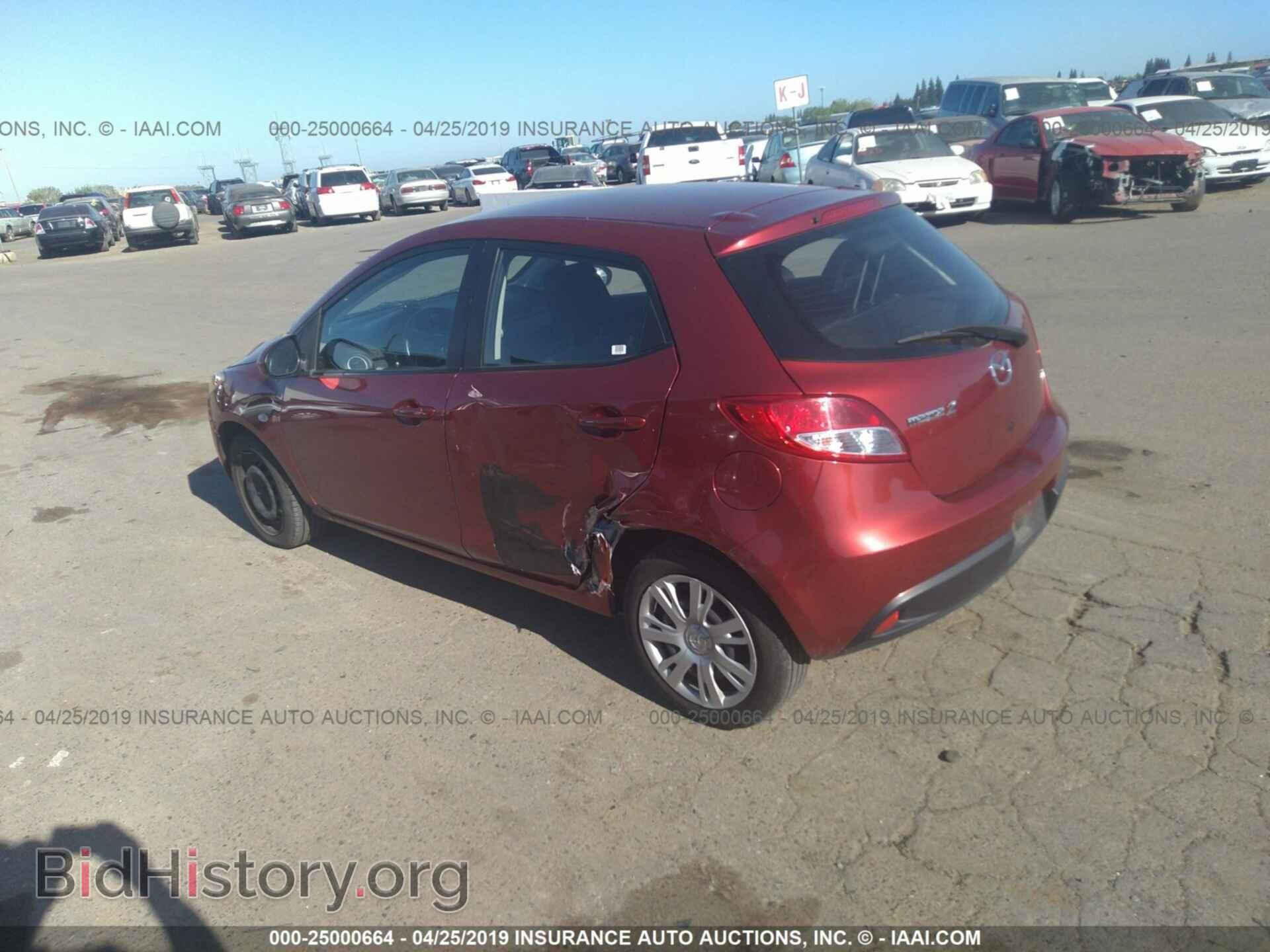2014 MAZDA MAZDA2 - VIN: JM1DE1KZ9E0186794 - Фото 3