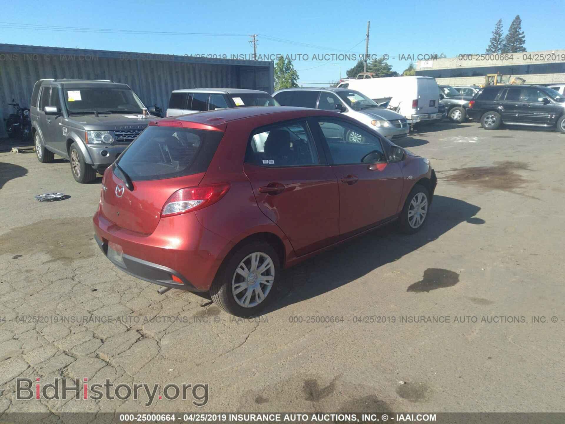 2014 MAZDA MAZDA2 - VIN: JM1DE1KZ9E0186794 - Фото 4