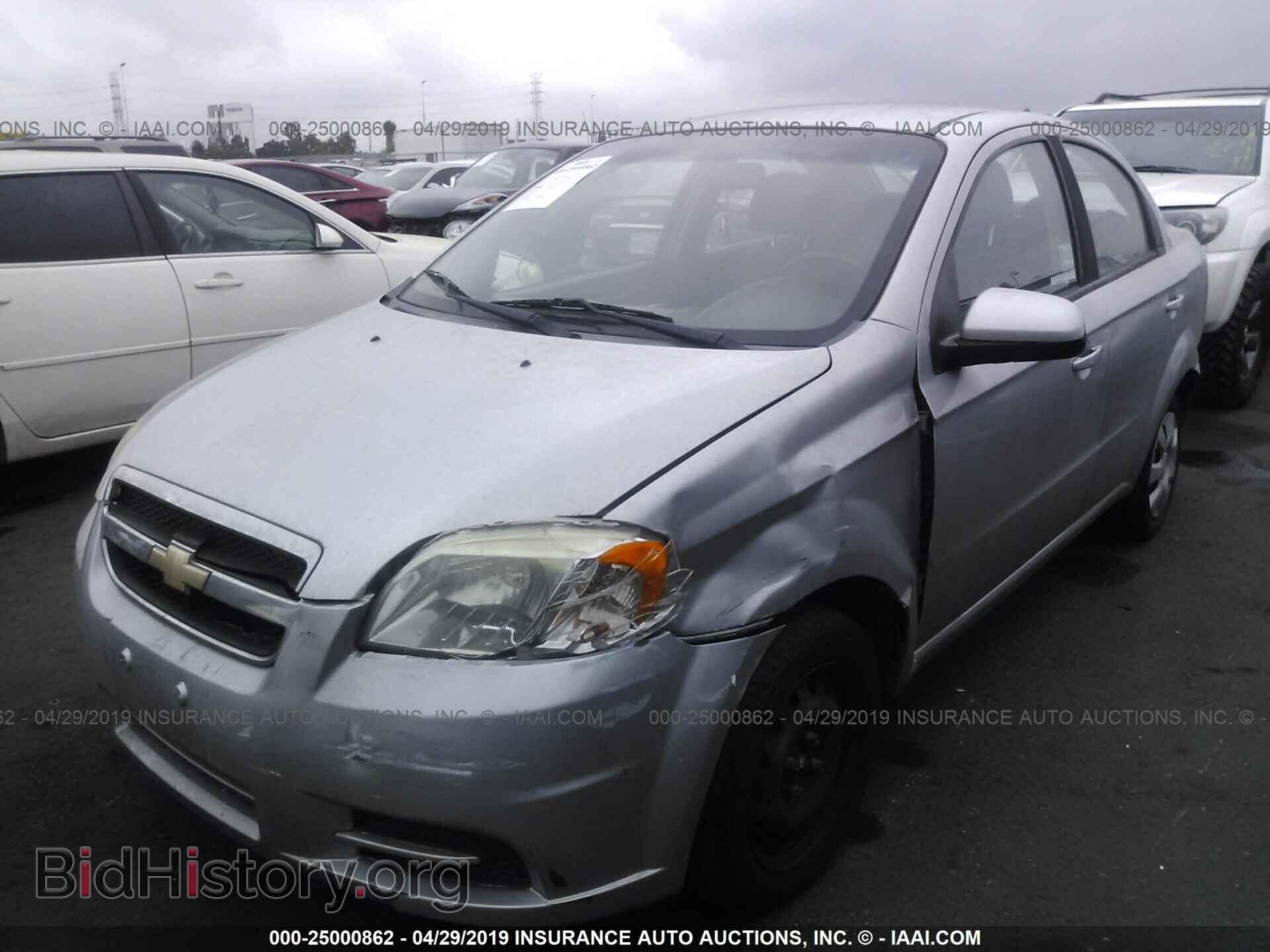 2011 CHEVROLET AVEO - VIN: KL1TD5DE6BB183214 - Фото 2