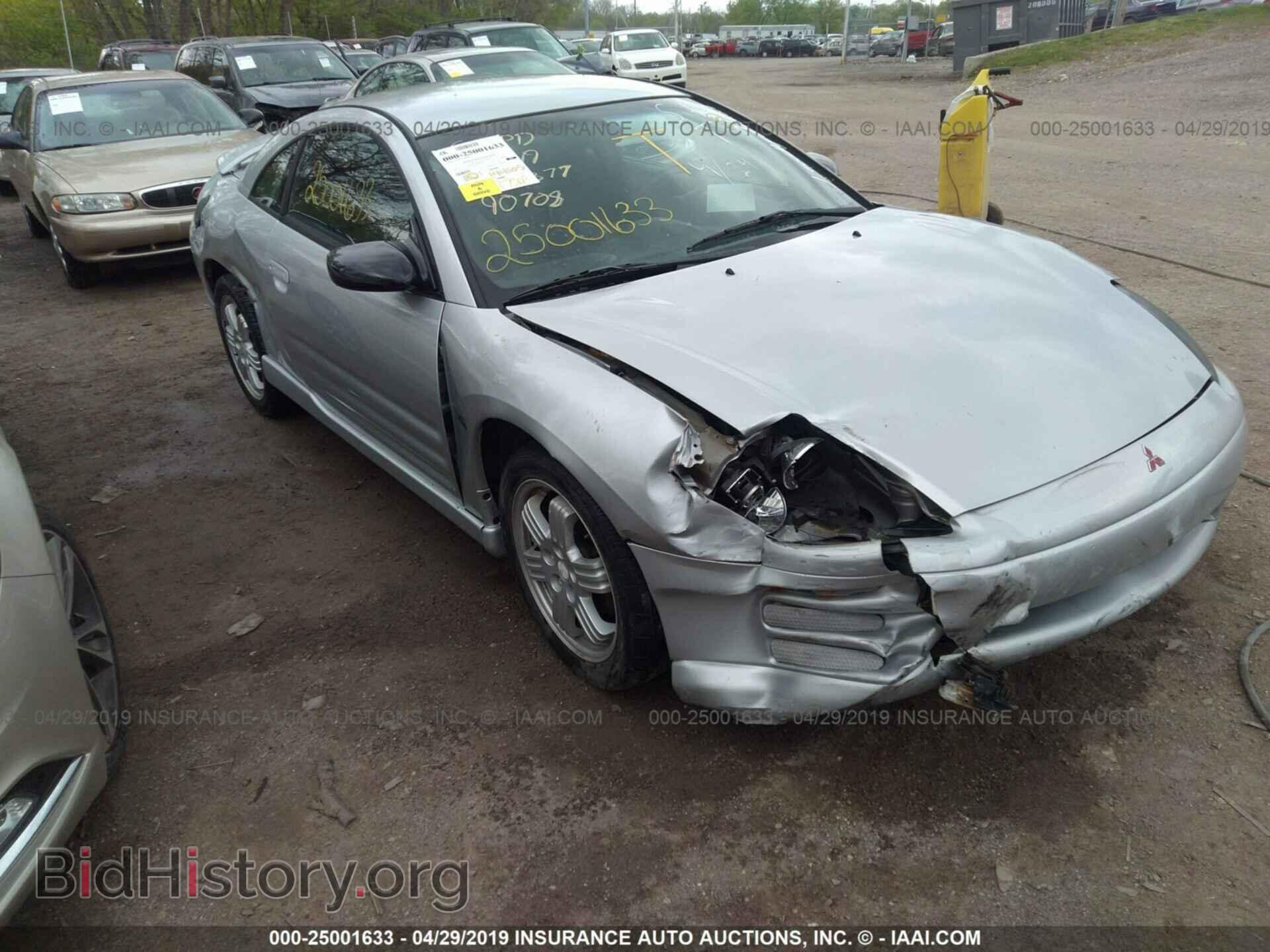 2001 MITSUBISHI ECLIPSE - VIN: 4A3AC84H11E012377 - Фото 6