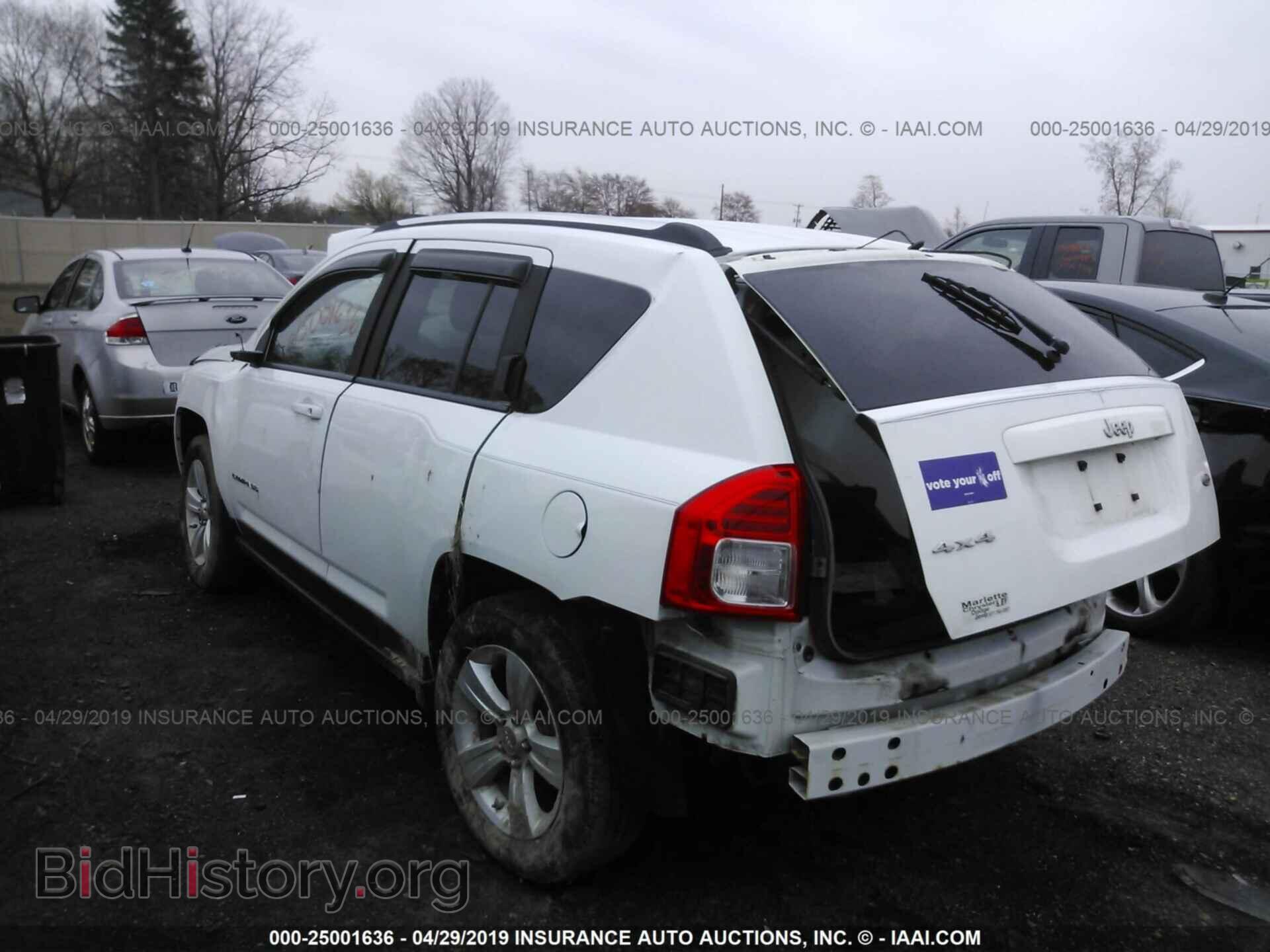 2011 JEEP COMPASS - VIN: 1J4NF1FB5BD283763 - Фото 3
