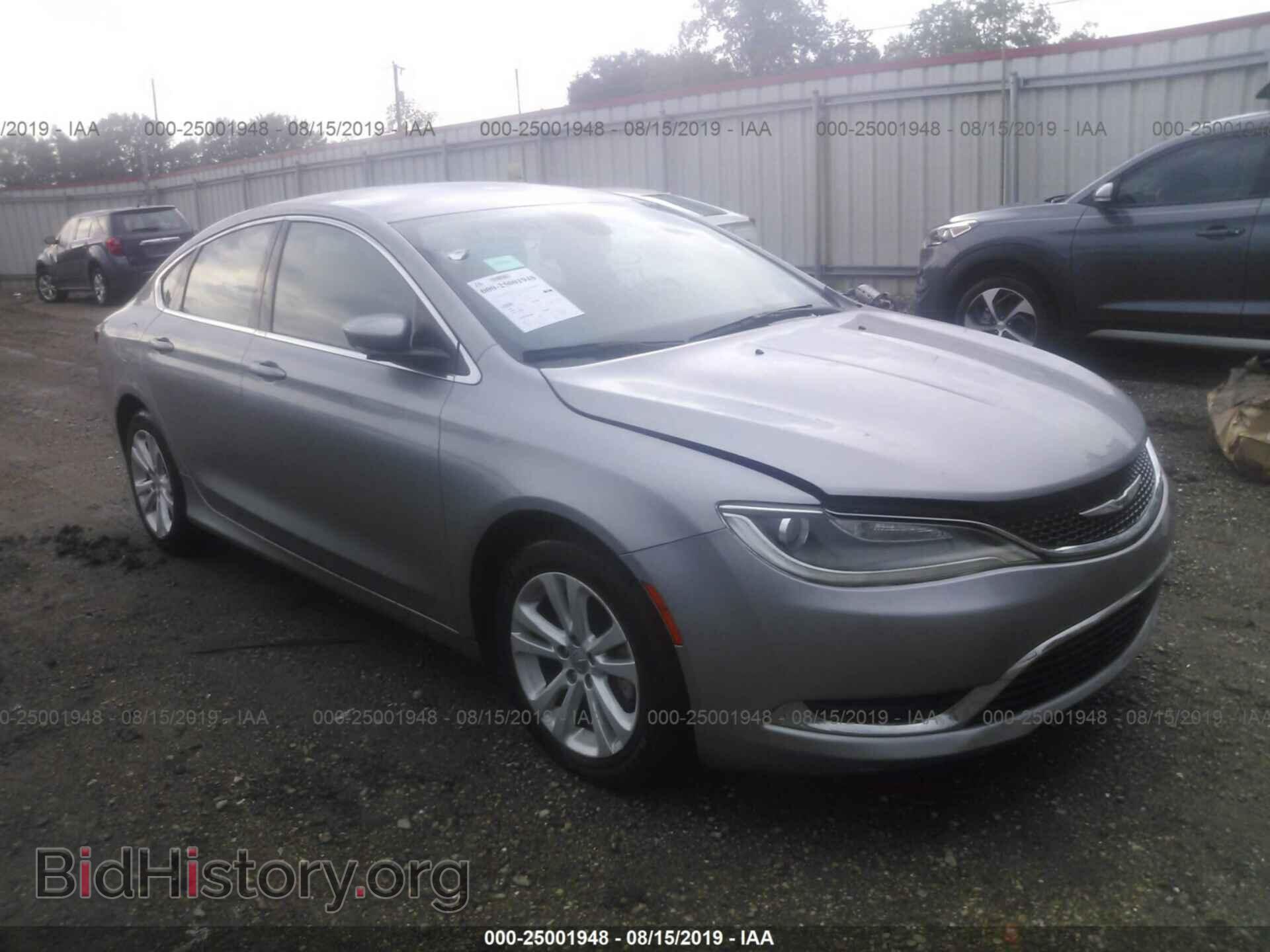 Фотография 1C3CCCAB8GN154155 - CHRYSLER 200 2016
