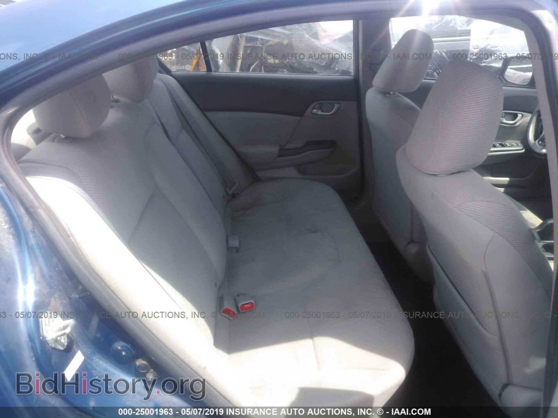 2012 HONDA CIVIC - VIN: 2HGFB2F53CH535702 - Фото 8