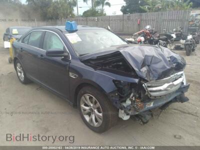 2011 Ford TAURUS SEL, темно-синий — VIN 1FAHP2EW0BG186825, IAAI