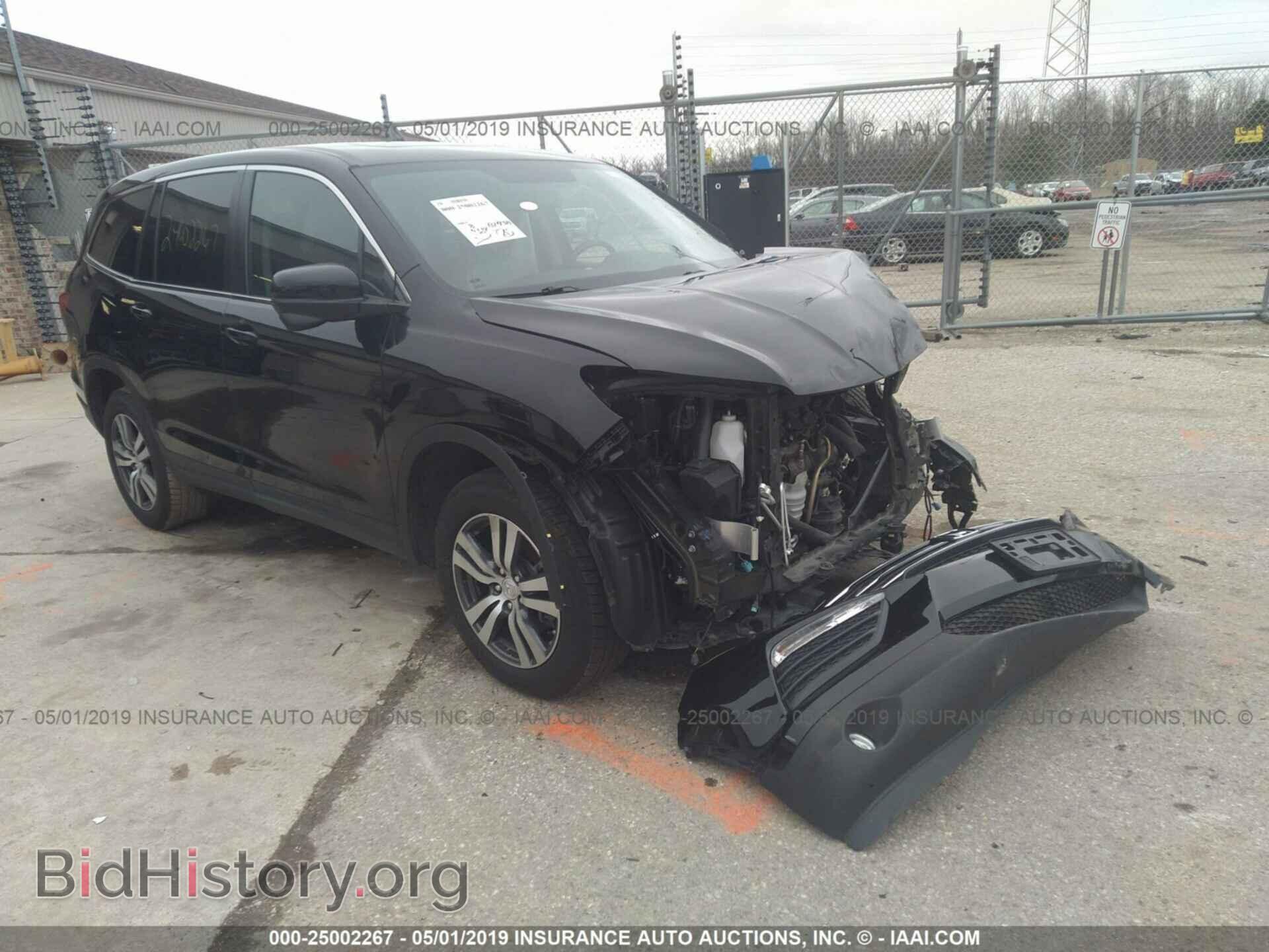 Фотография 5FNYF6H80GB009727 - HONDA PILOT 2016