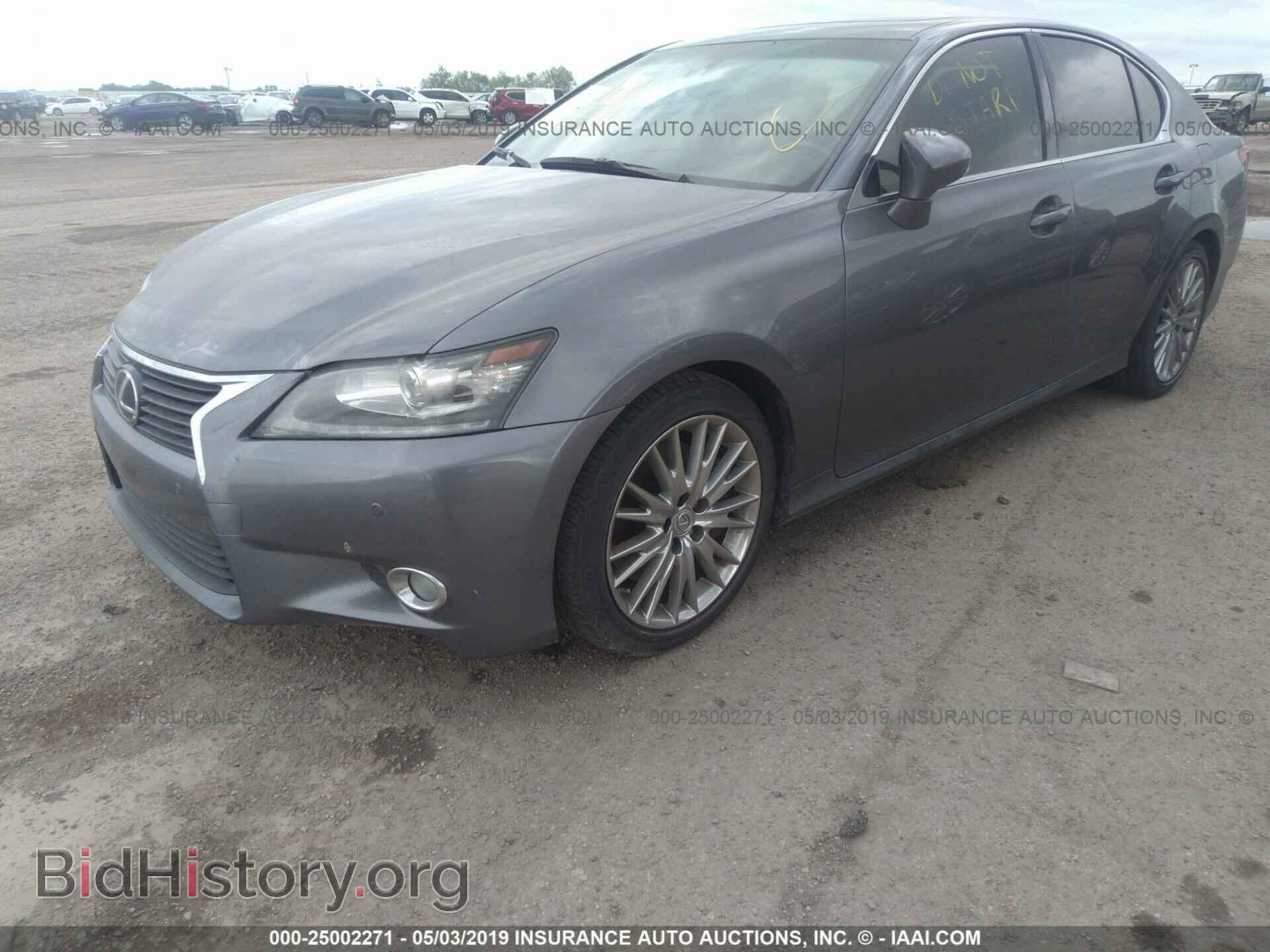 2013 LEXUS GS - VIN: JTHBE1BL4D5015082 - Фото 2