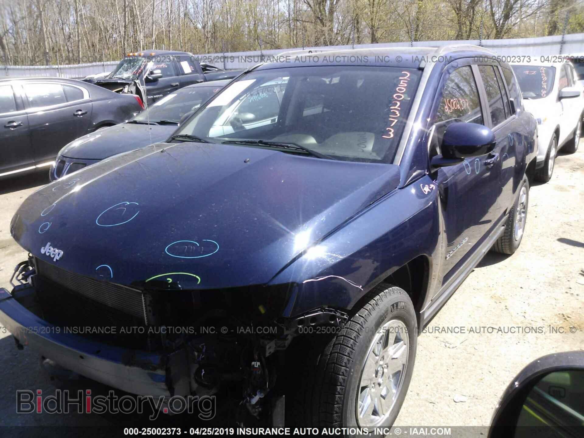 2014 JEEP COMPASS - VIN: 1C4NJCAA7ED602177 - Фото 2