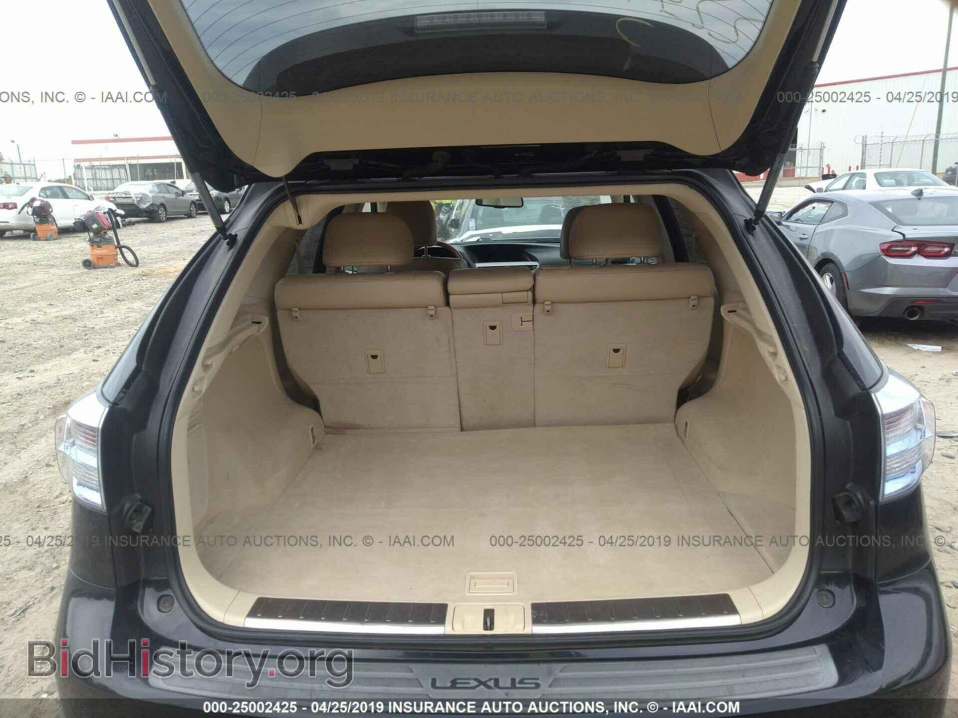 2012 LEXUS RX - VIN: JTJZB1BA5C2406522 - Photo 6