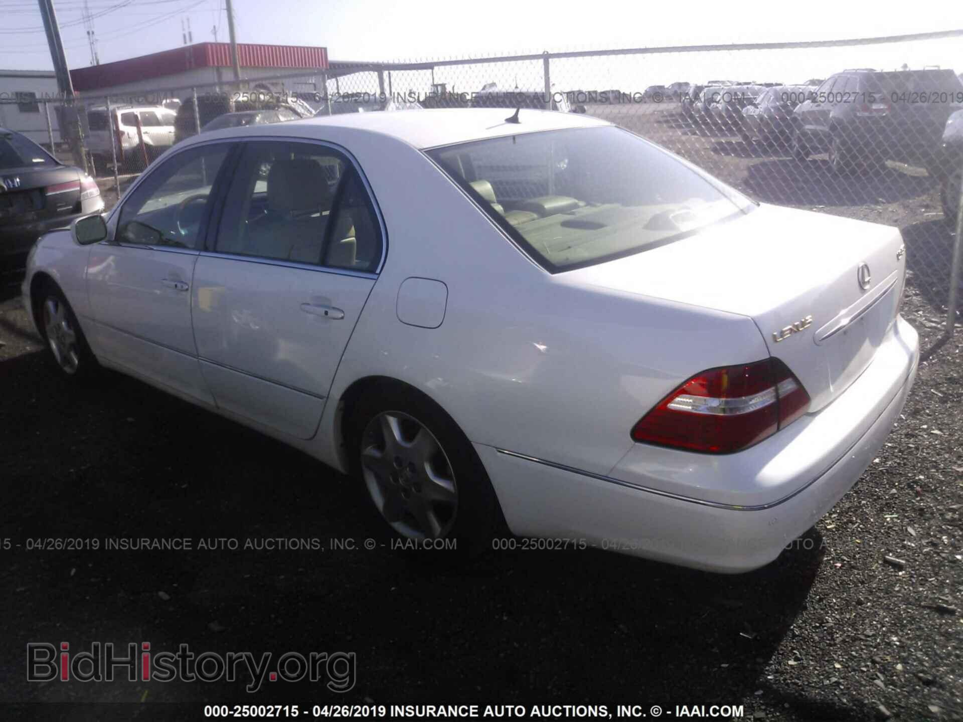 2004 LEXUS LS - VIN: JTHBN36F540153064 - Photo 3