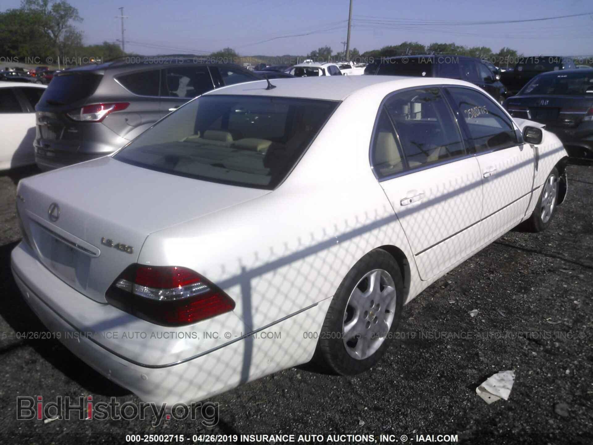 2004 LEXUS LS - VIN: JTHBN36F540153064 - Photo 4