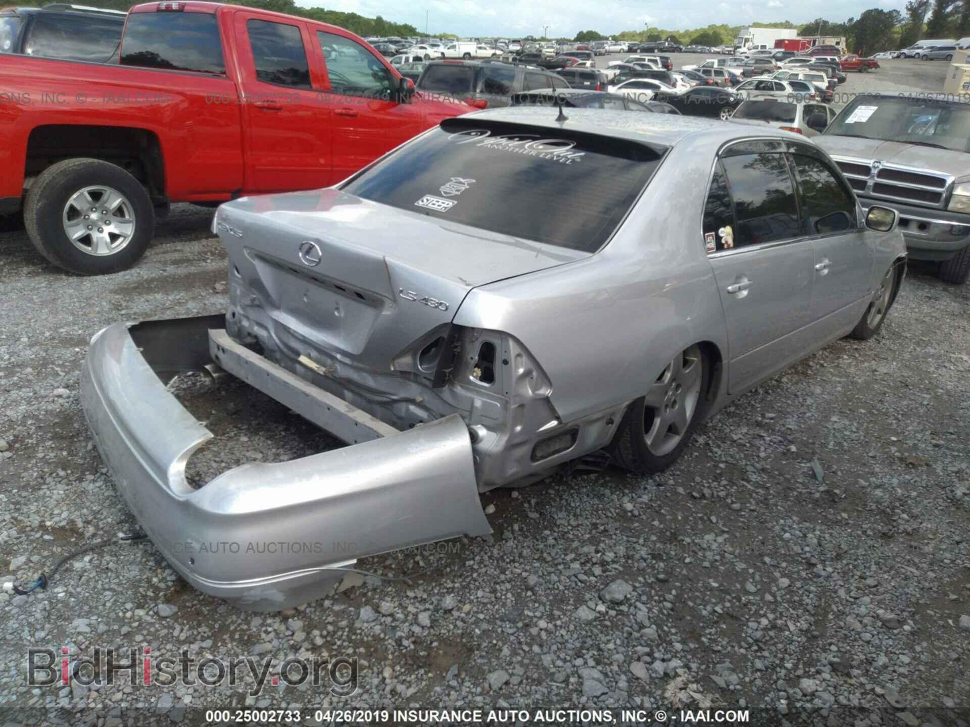 2005 LEXUS LS - VIN: JTHBN36F355005080 - Фото 4
