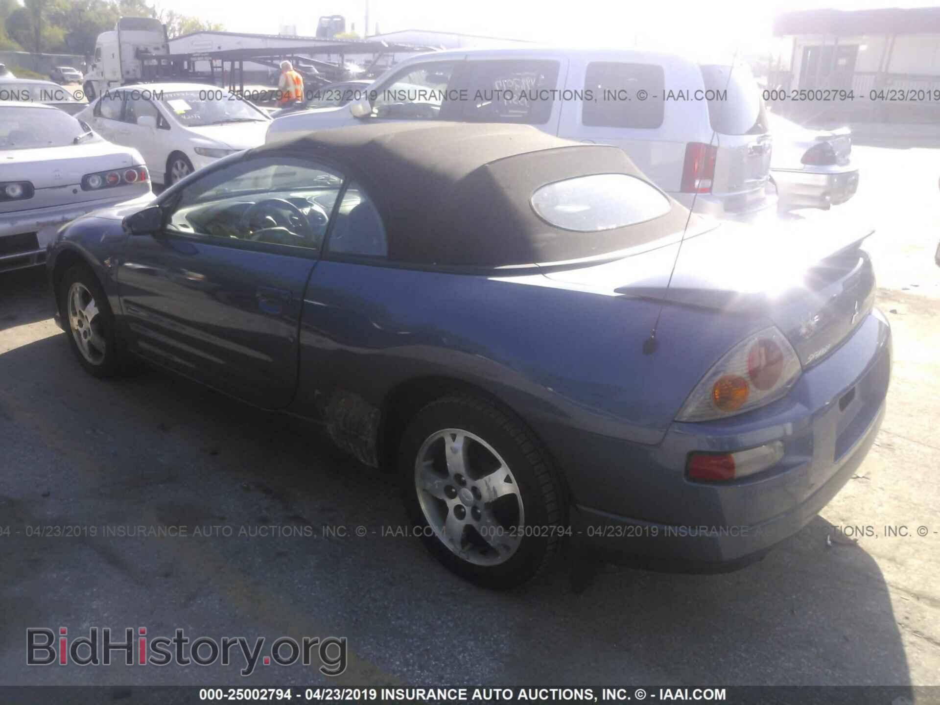 2003 MITSUBISHI ECLIPSE - VIN: 4A3AE45G23E032438 - Фото 3