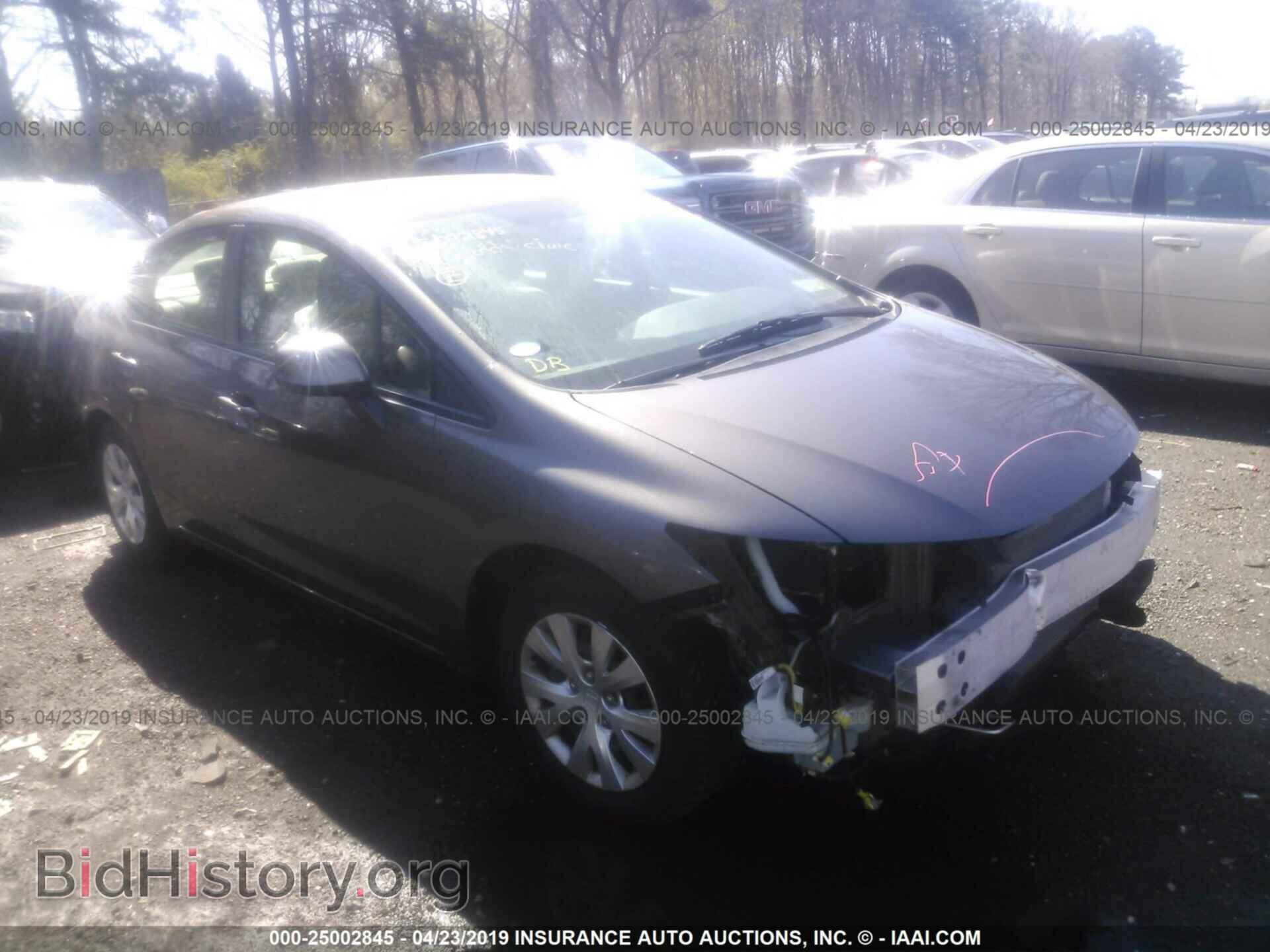 Photo 19XFB2F57CE358193 - HONDA CIVIC 2012