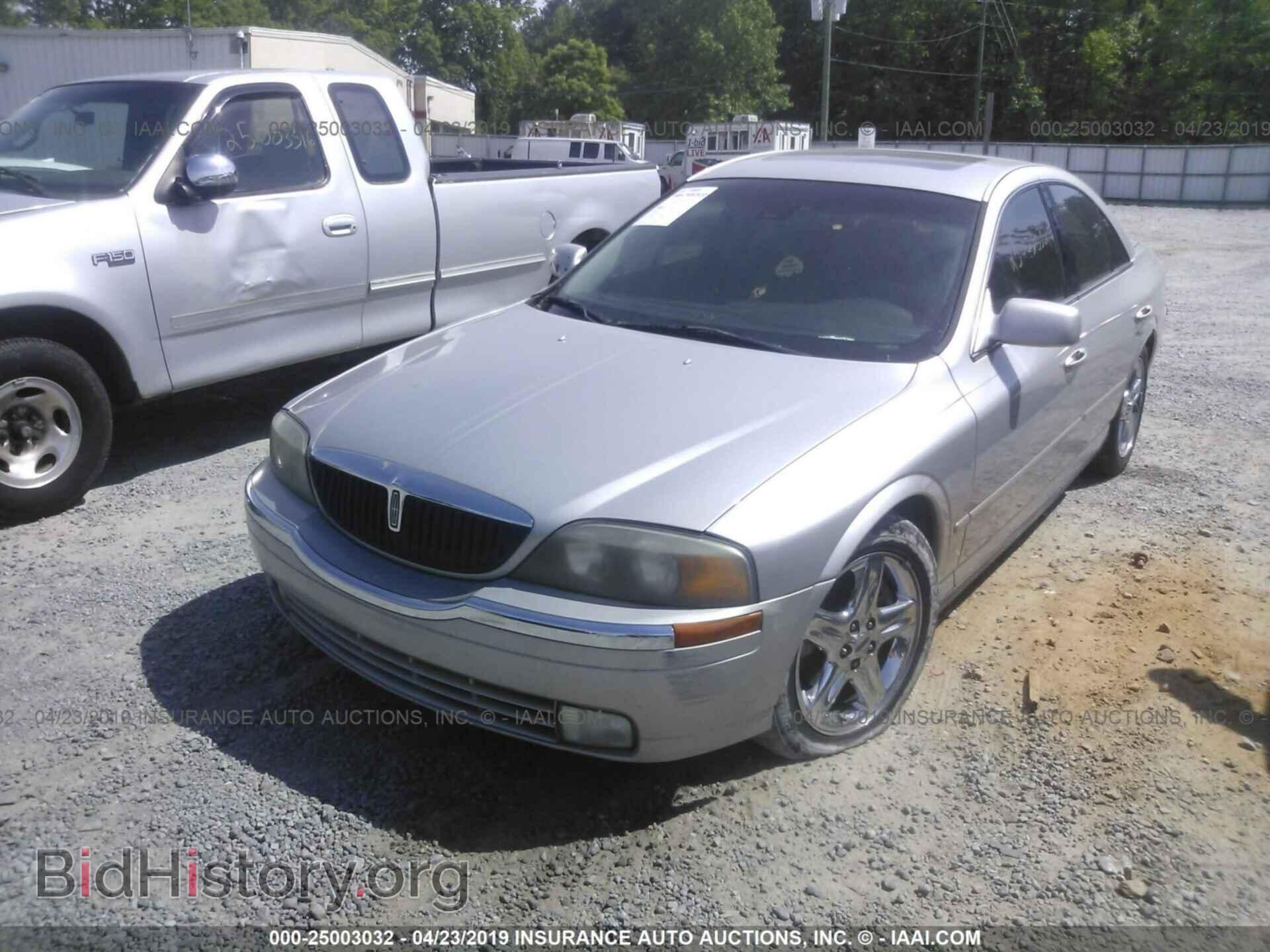 2002 LINCOLN LS - VIN: 1LNHM86S12Y682692 - Photo 2