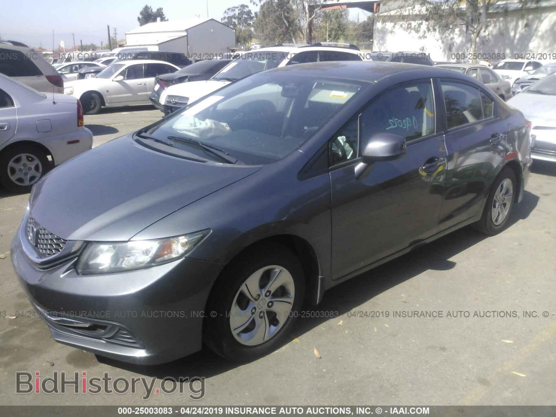 2013 HONDA CIVIC - VIN: 19XFB2F51DE219209 - Фото 2