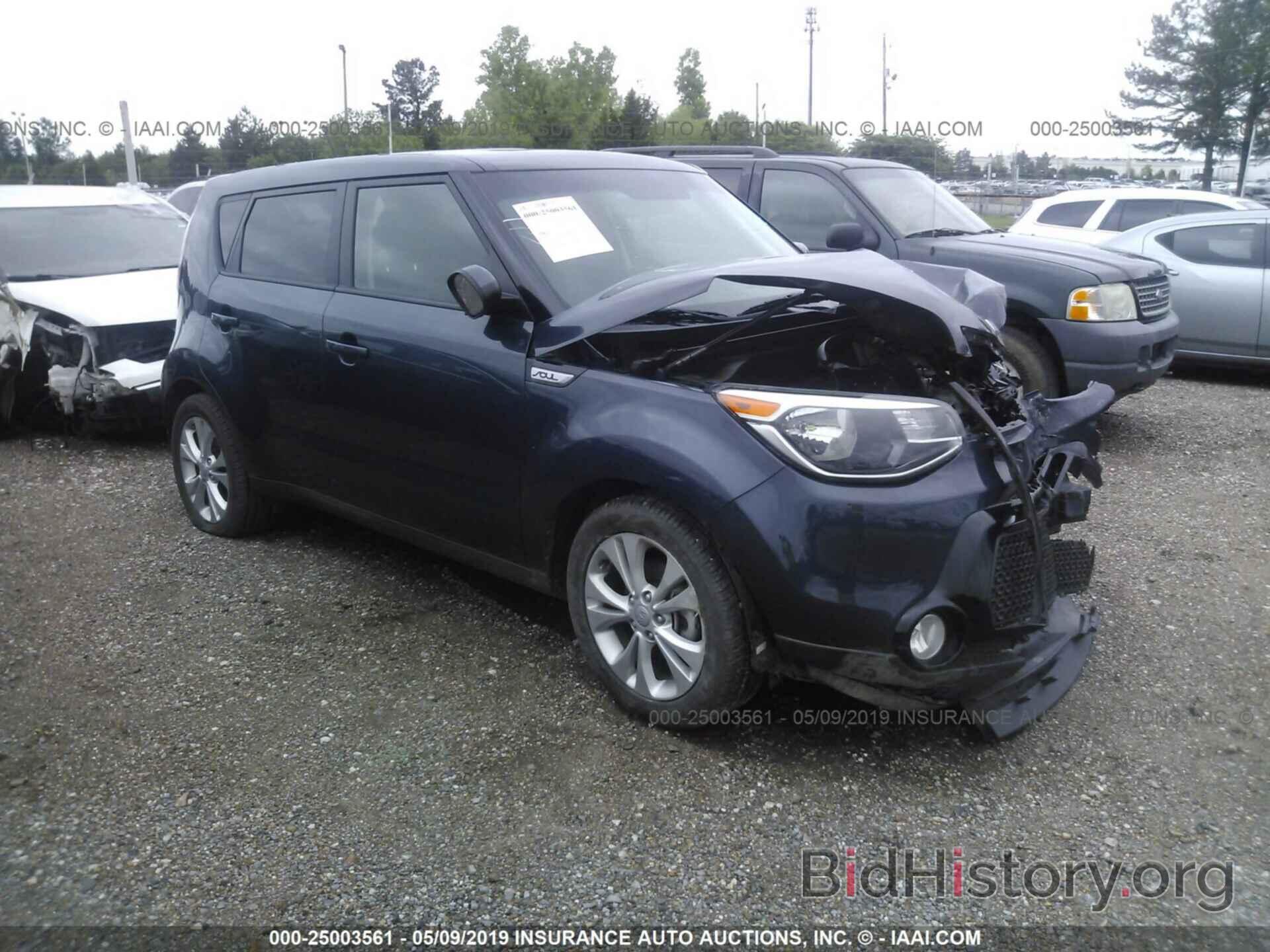 Photo KNDJP3A55G7242411 - KIA SOUL 2016