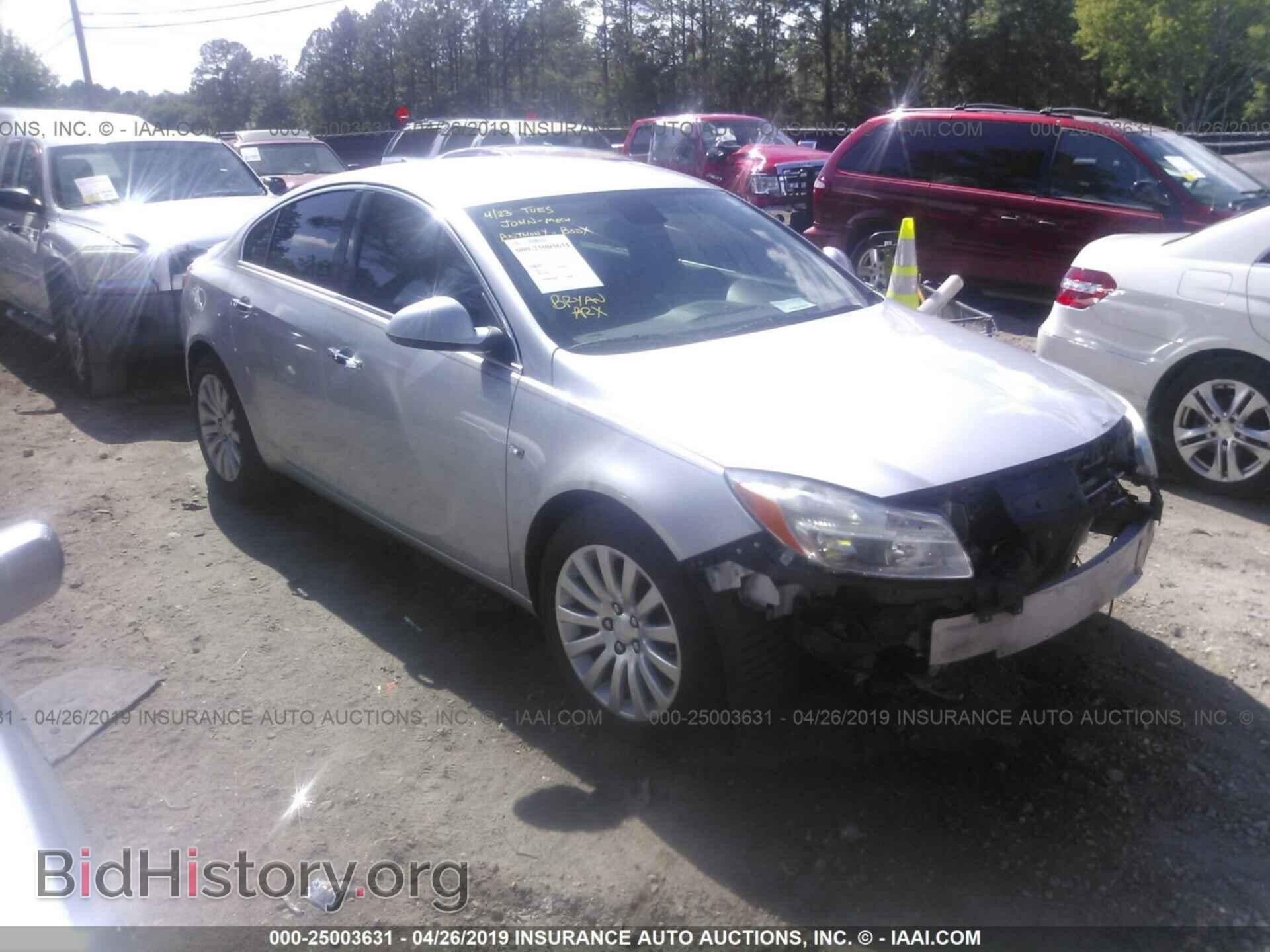 Фотография W04GR5EC1B1143308 - BUICK REGAL 2011