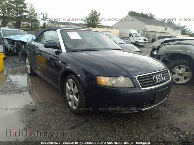 2005 Audi A4 (VIN WAUAC48H55K014742) — фото 1 из 10, IAAI, повреждение: задняя часть