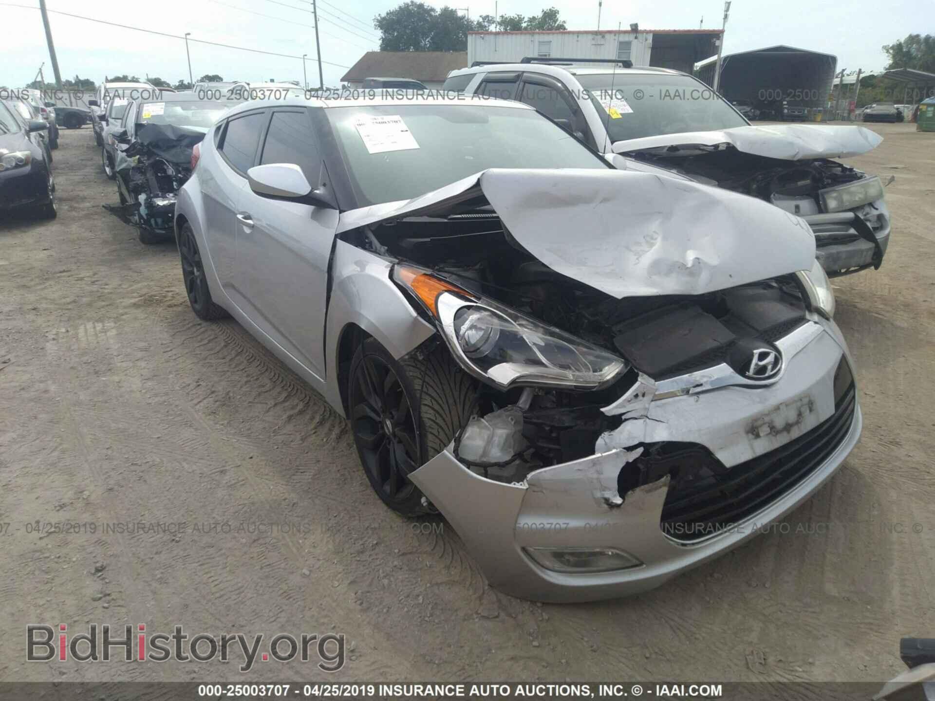 Photo KMHTC6AD4CU036291 - HYUNDAI VELOSTER 2012