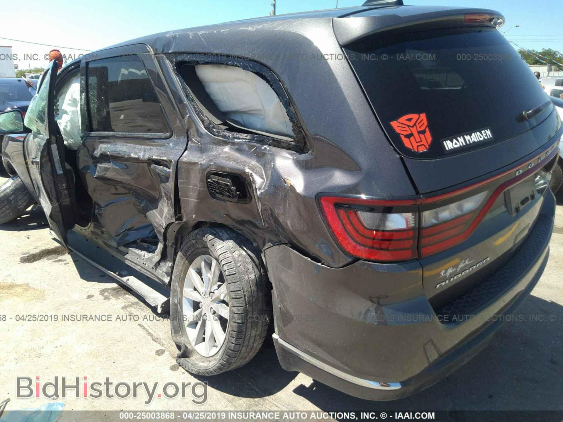 2018 DODGE DURANGO - VIN: 1C4RDHAG8JC413113 - Фото 3