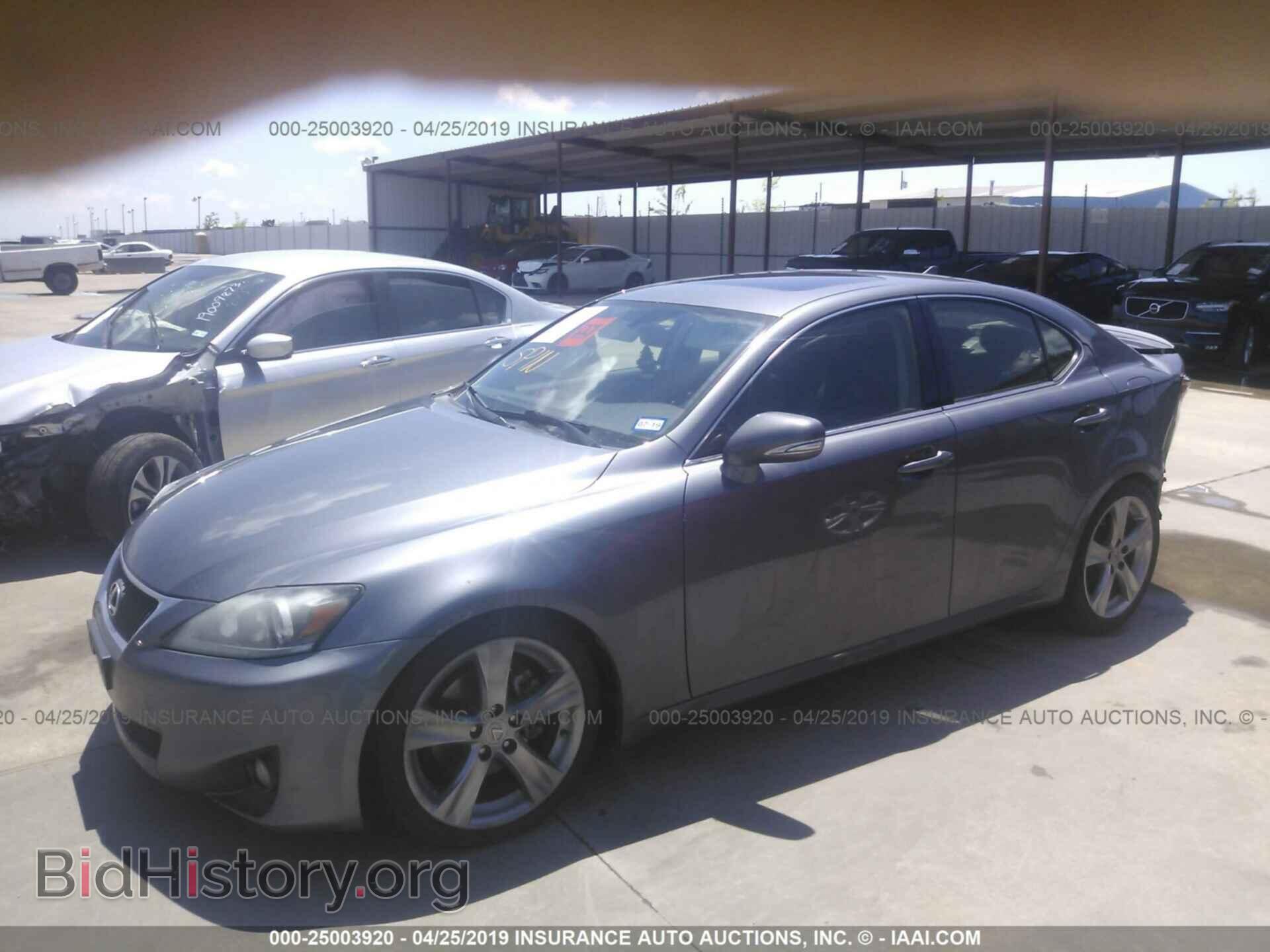 2012 LEXUS IS - VIN: JTHBF5C27C5175904 - Фото 2