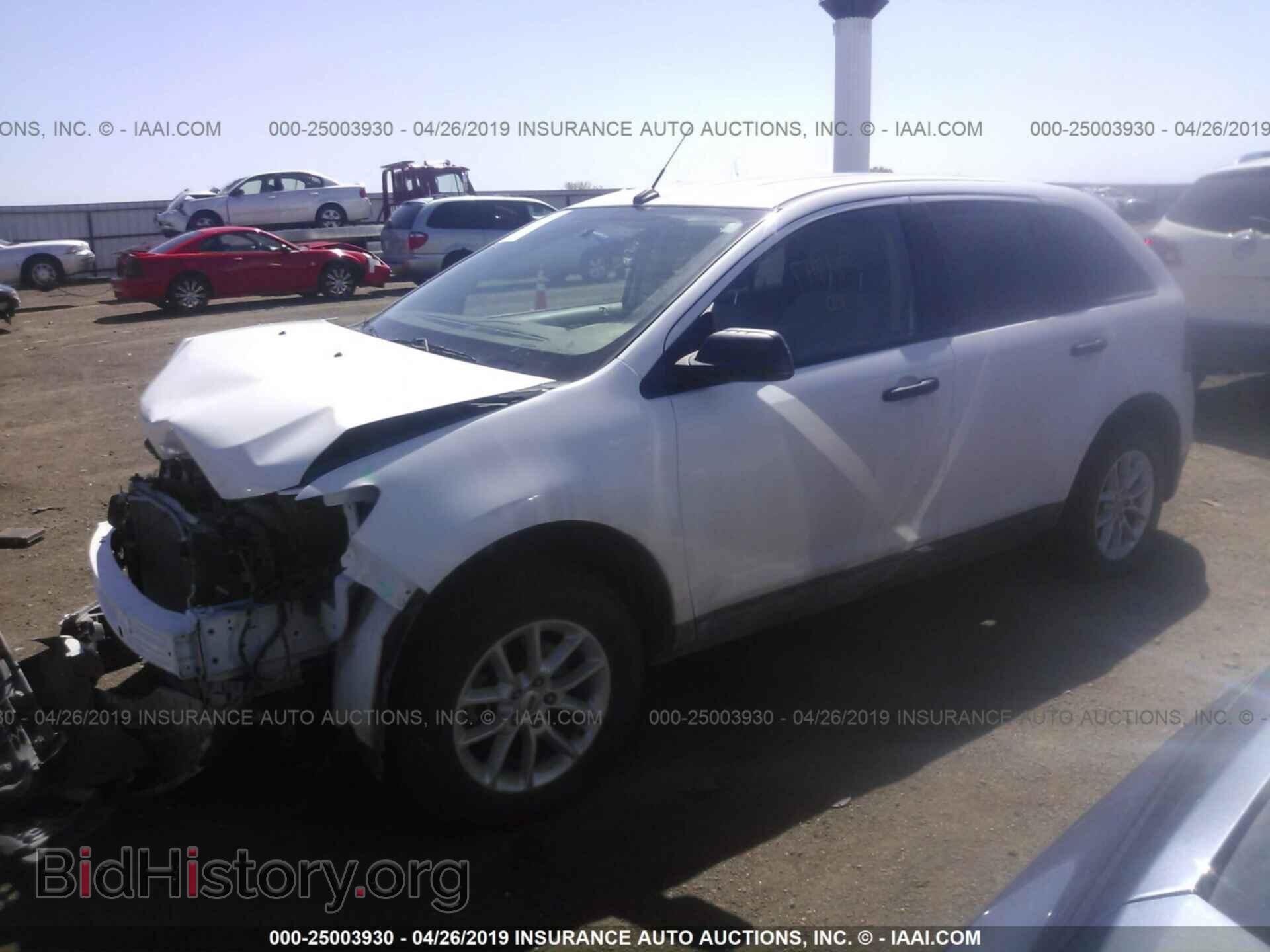 2014 FORD EDGE - VIN: 2FMDK3GC1EBB04477 - Фото 2