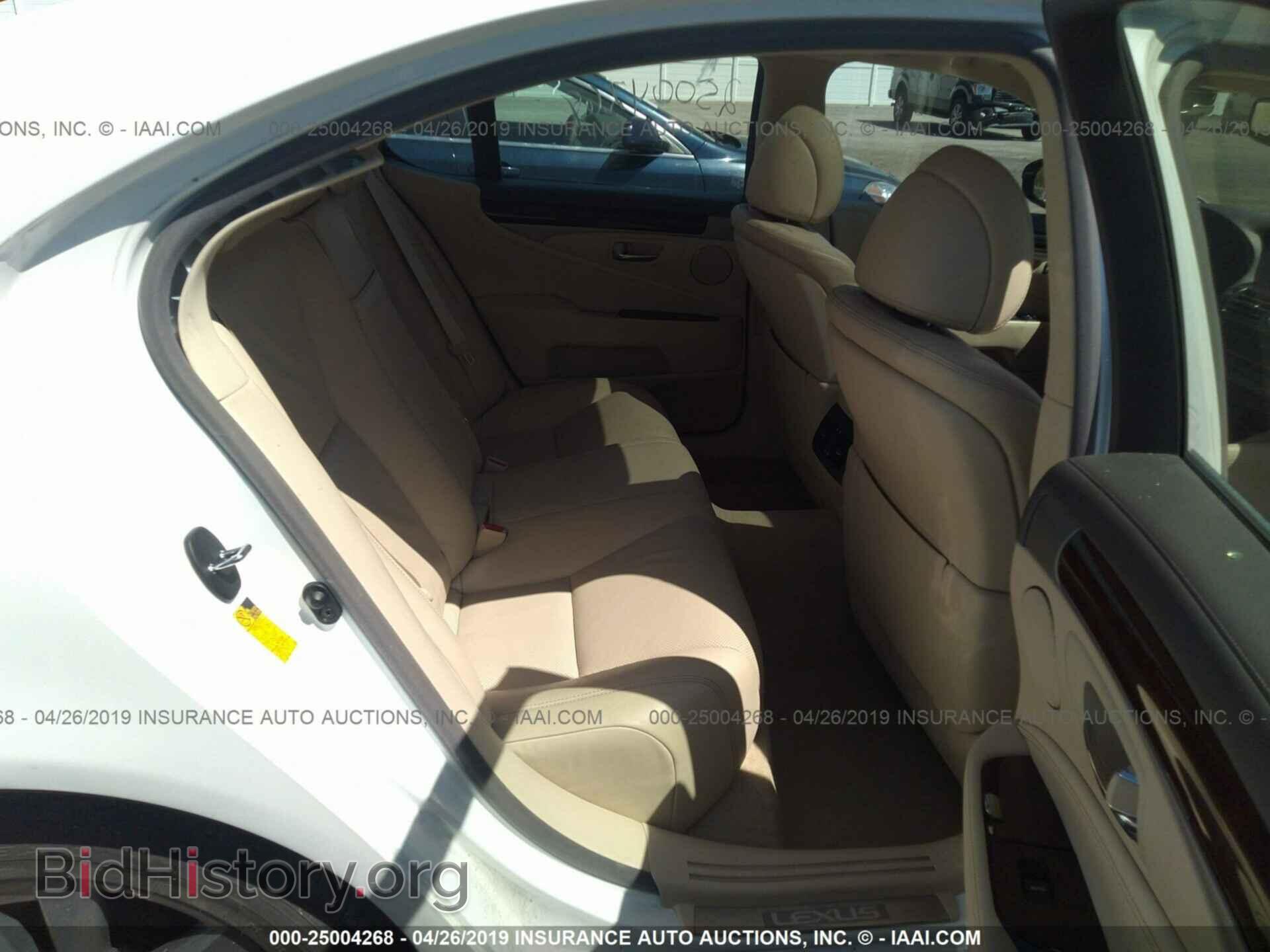 2013 LEXUS LS - VIN: JTHCL5EF3D5019325 - Фото 8
