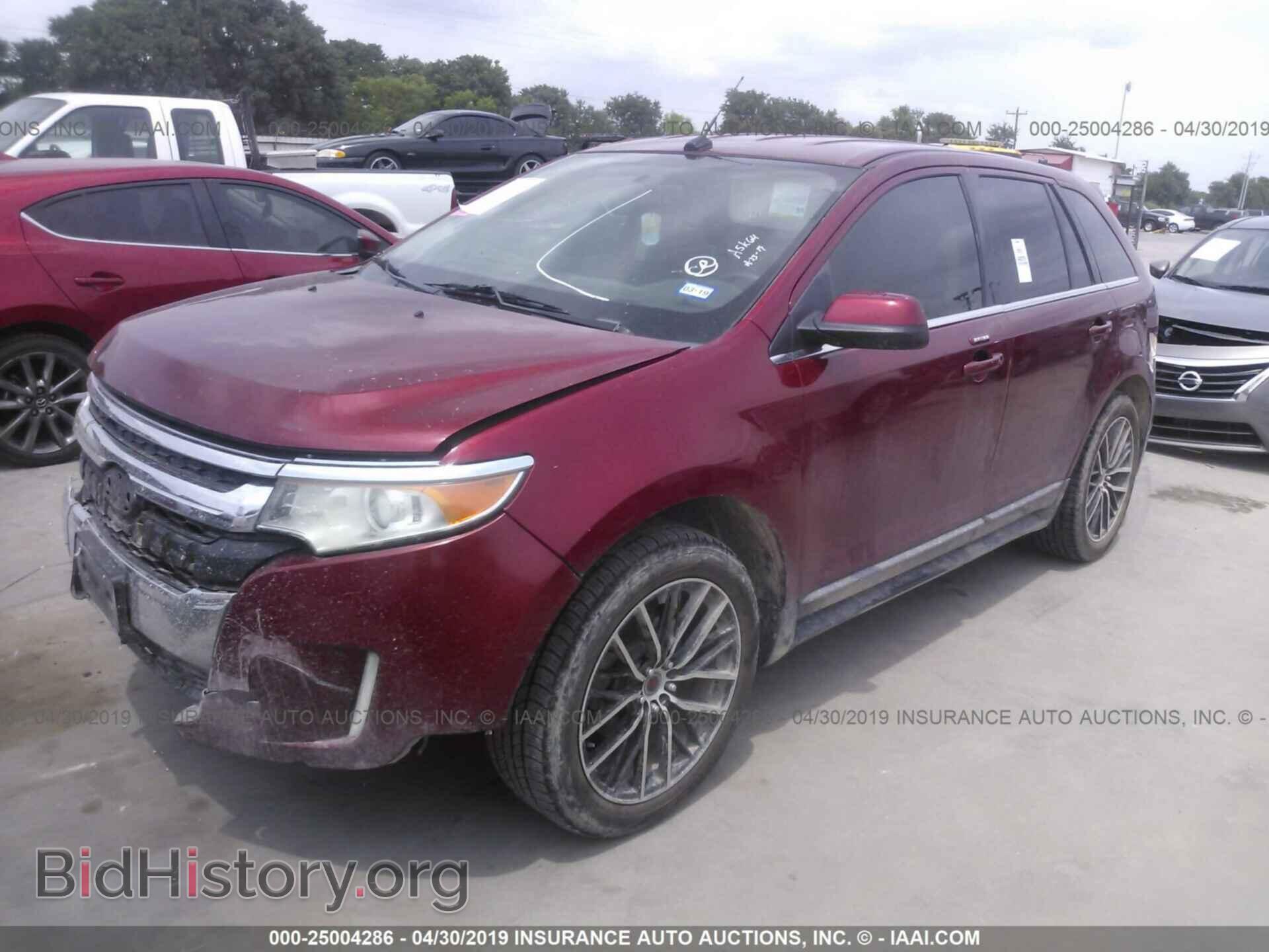 2013 FORD EDGE - VIN: 2FMDK3K93DBA37472 - Фото 2