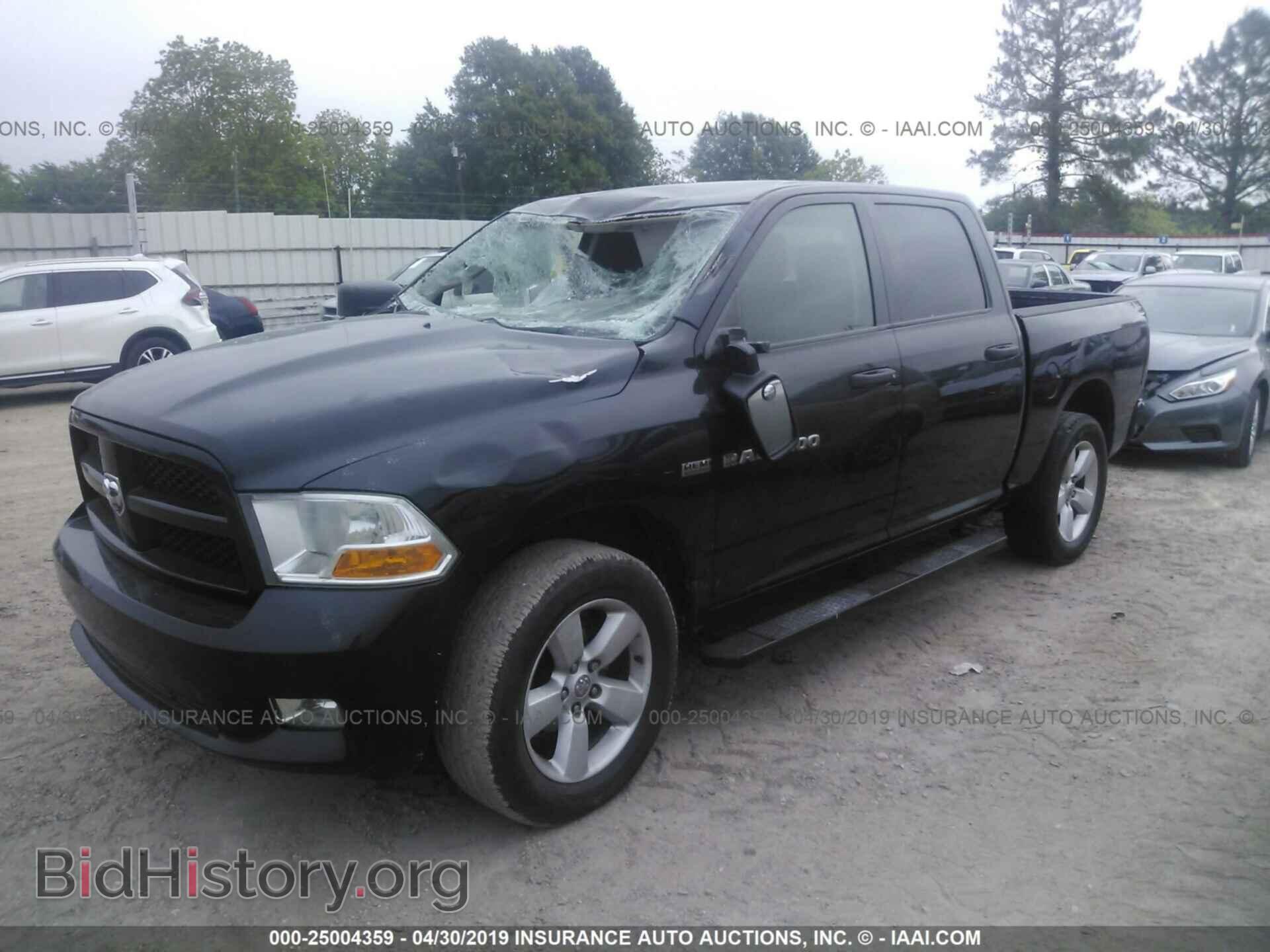 2012 DODGE RAM 1500 - VIN: 1C6RD7KT8CS190061 - Фото 2