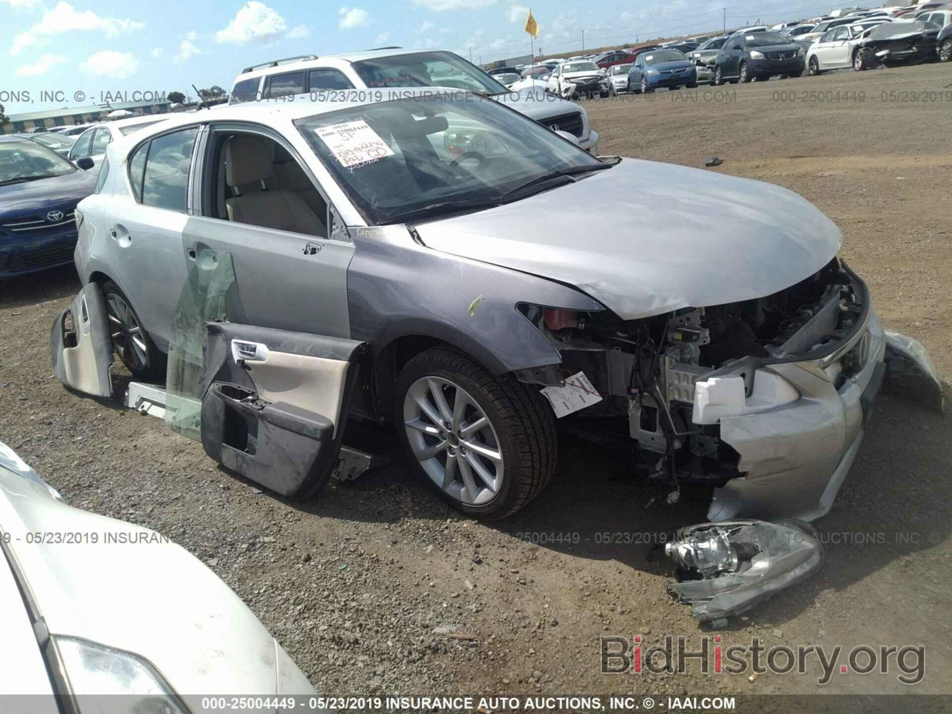 Photo JTHKD5BH1C2105778 - LEXUS CT 2012