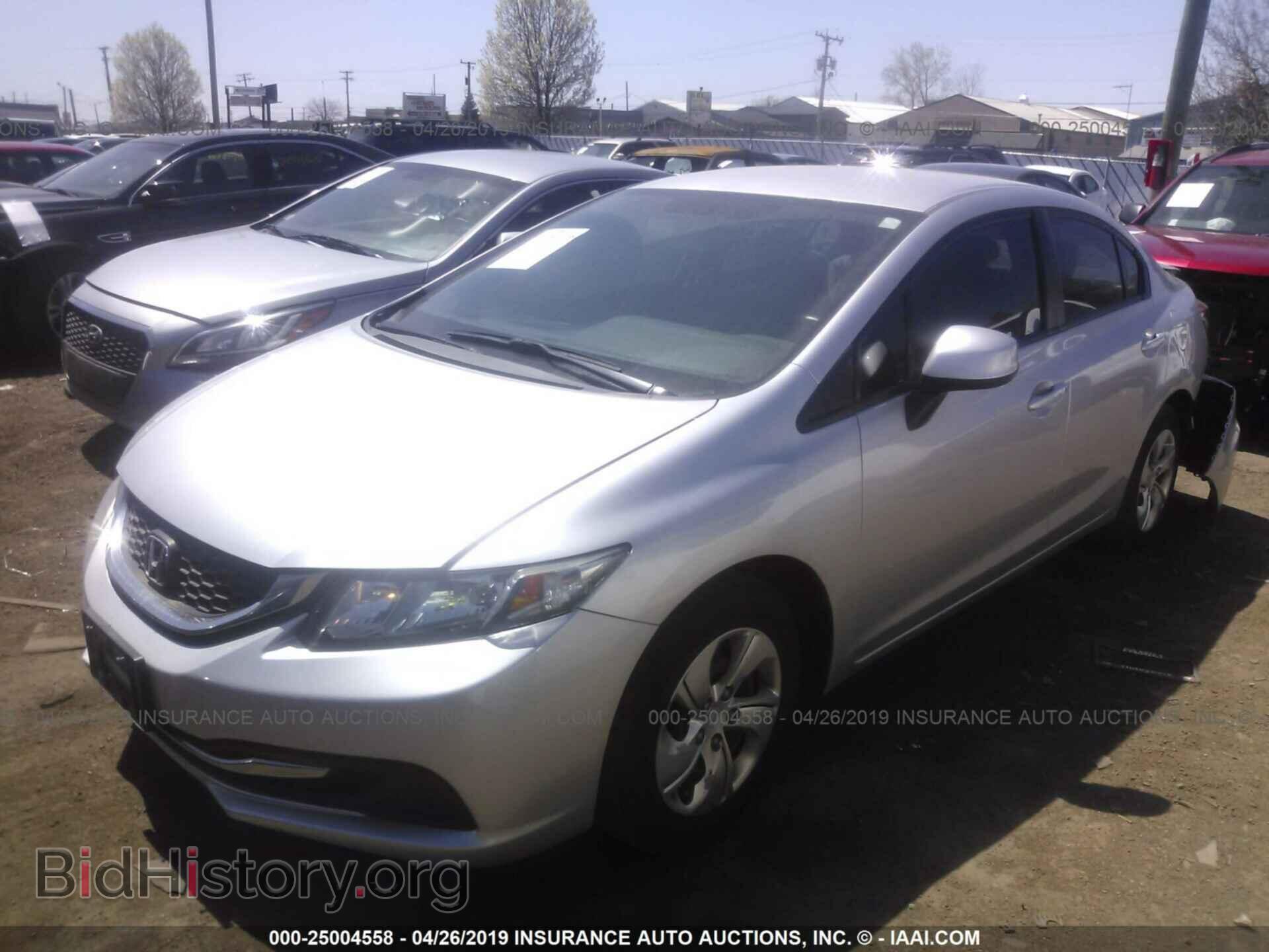 2013 HONDA CIVIC - VIN: 19XFB2F59DE037645 - Фото 2
