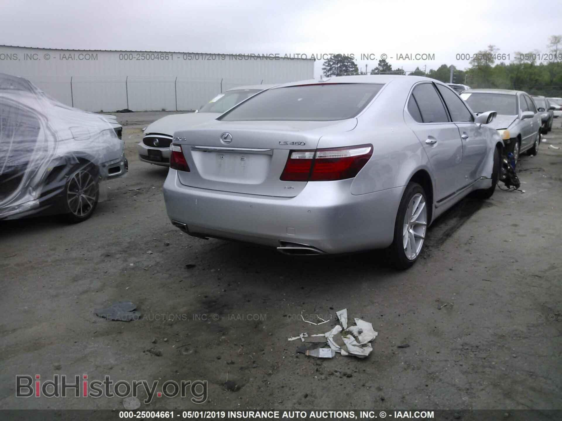 2009 LEXUS LS - VIN: JTHCL46F795000244 - Фото 4
