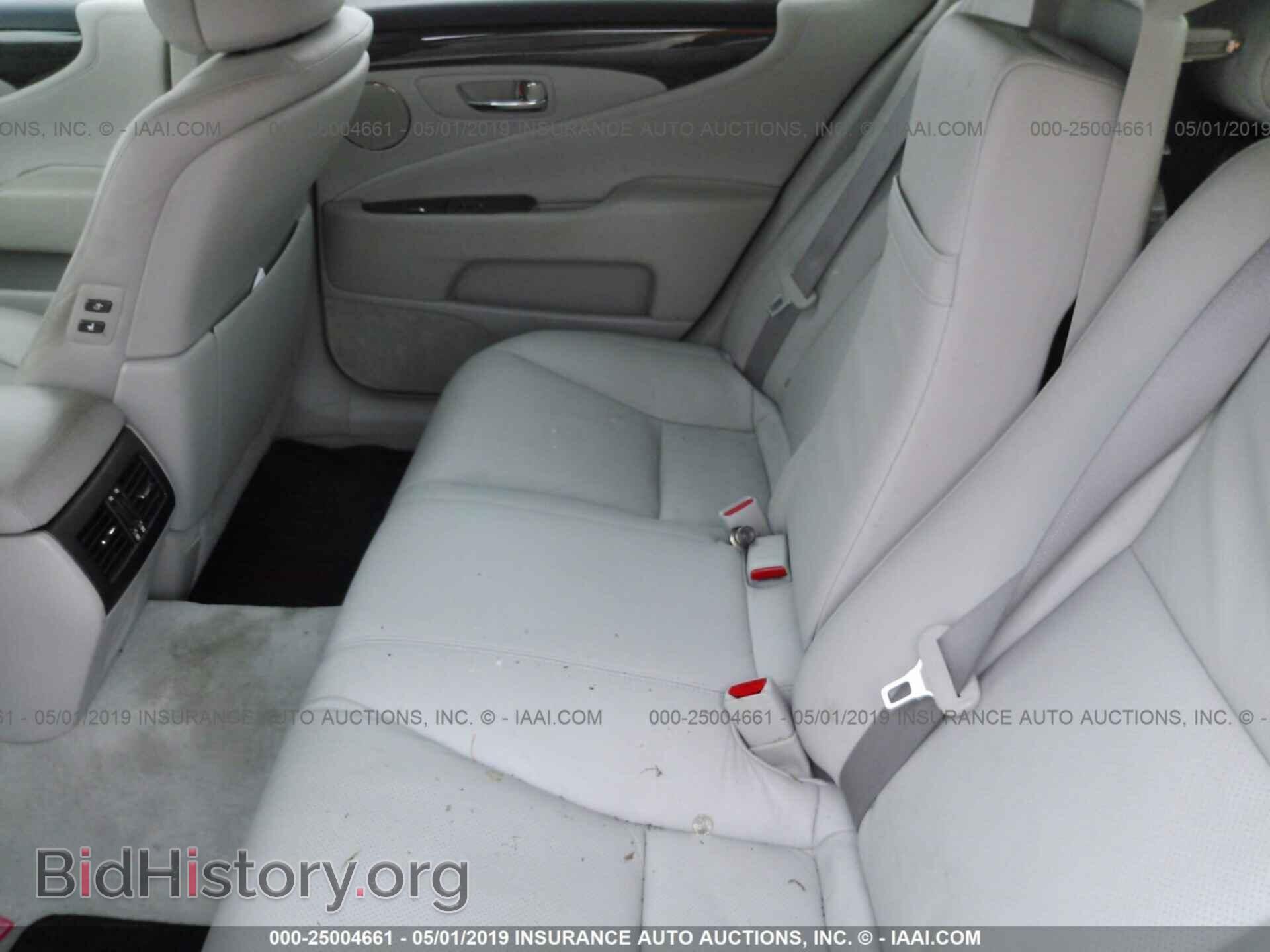 2009 LEXUS LS - VIN: JTHCL46F795000244 - Фото 8