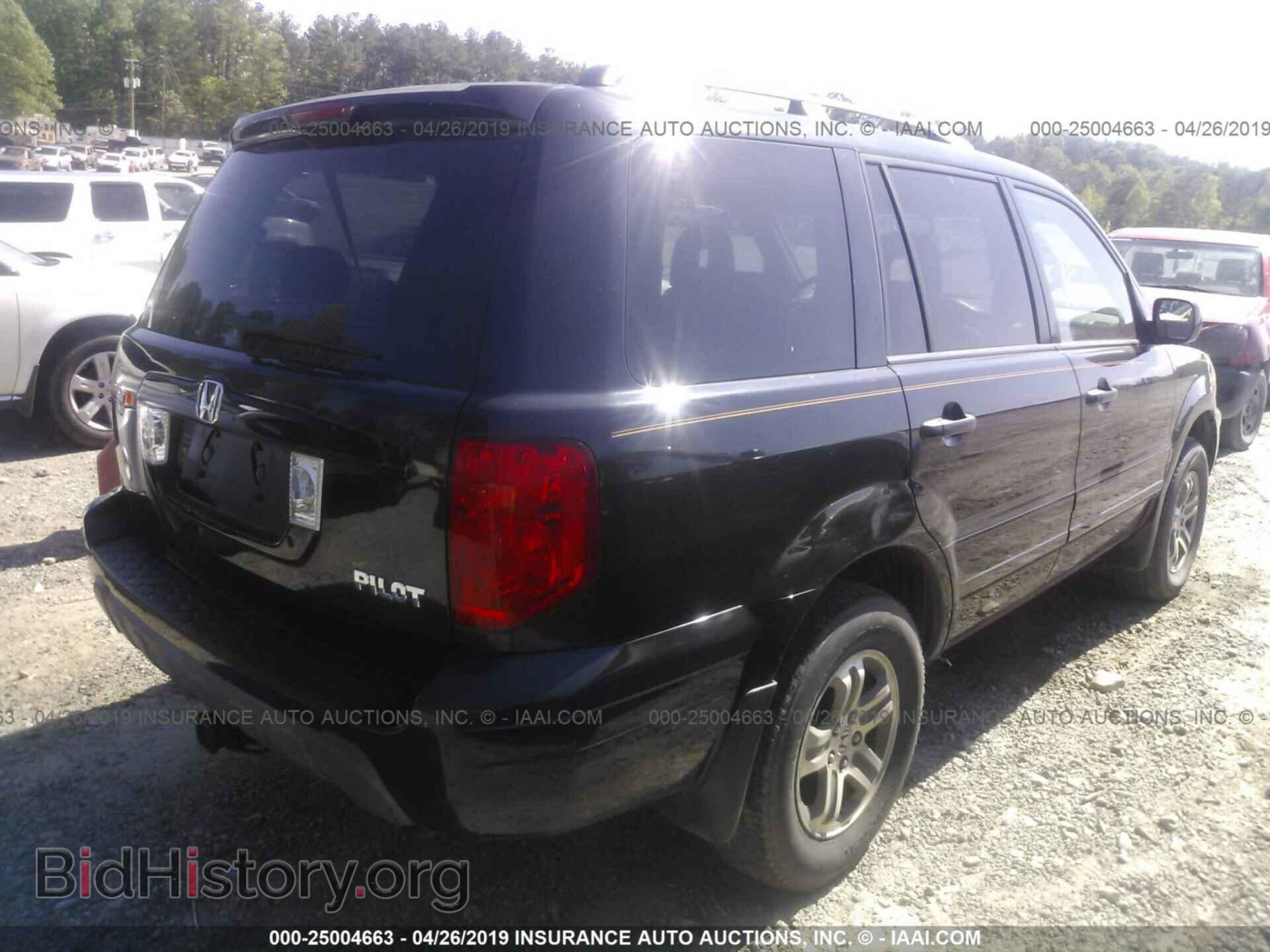 2005 HONDA PILOT - VIN: 5FNYF18515B013372 - Фото 4